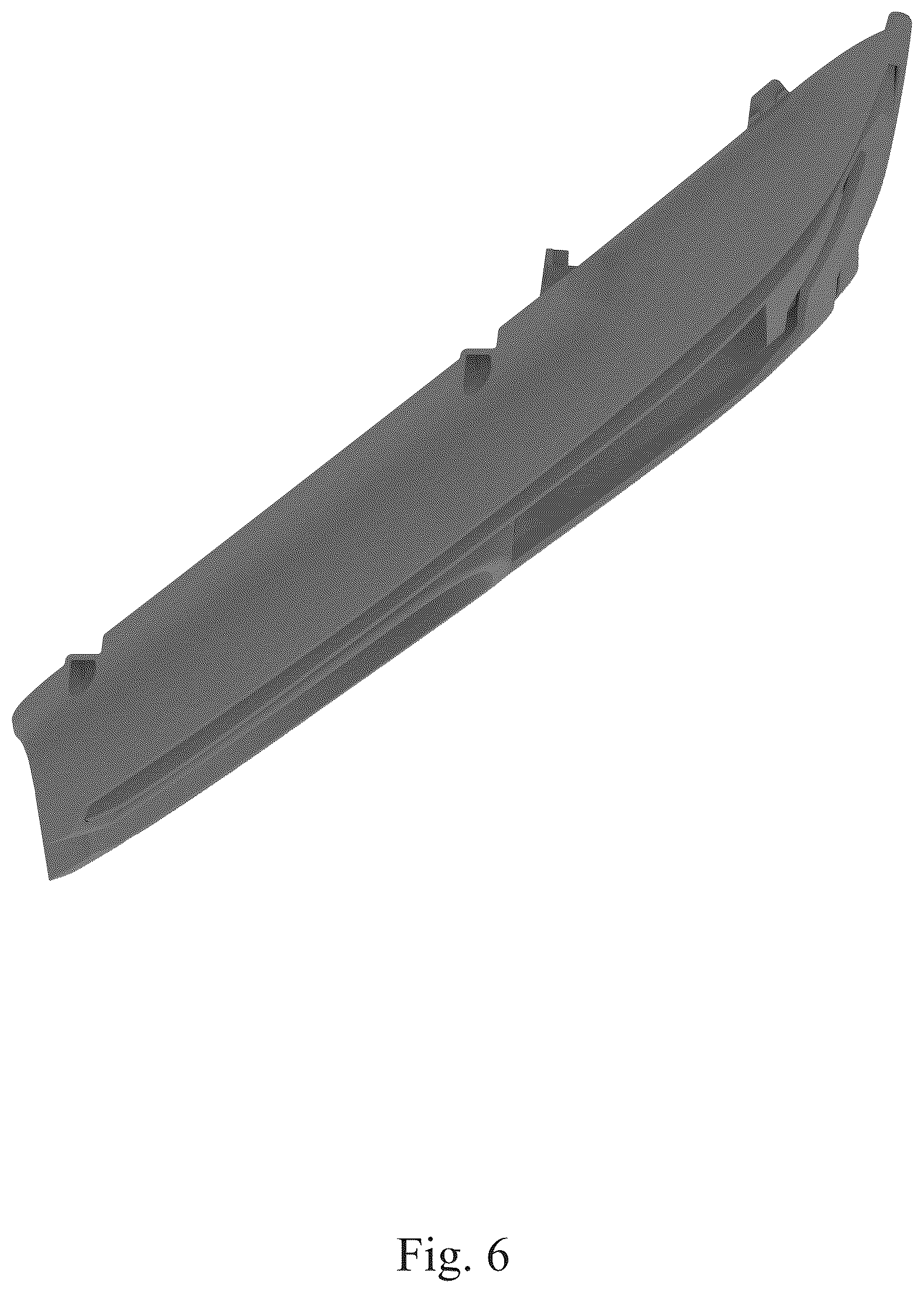 Patent USD1045204 Figure 6 – Lamp frame
