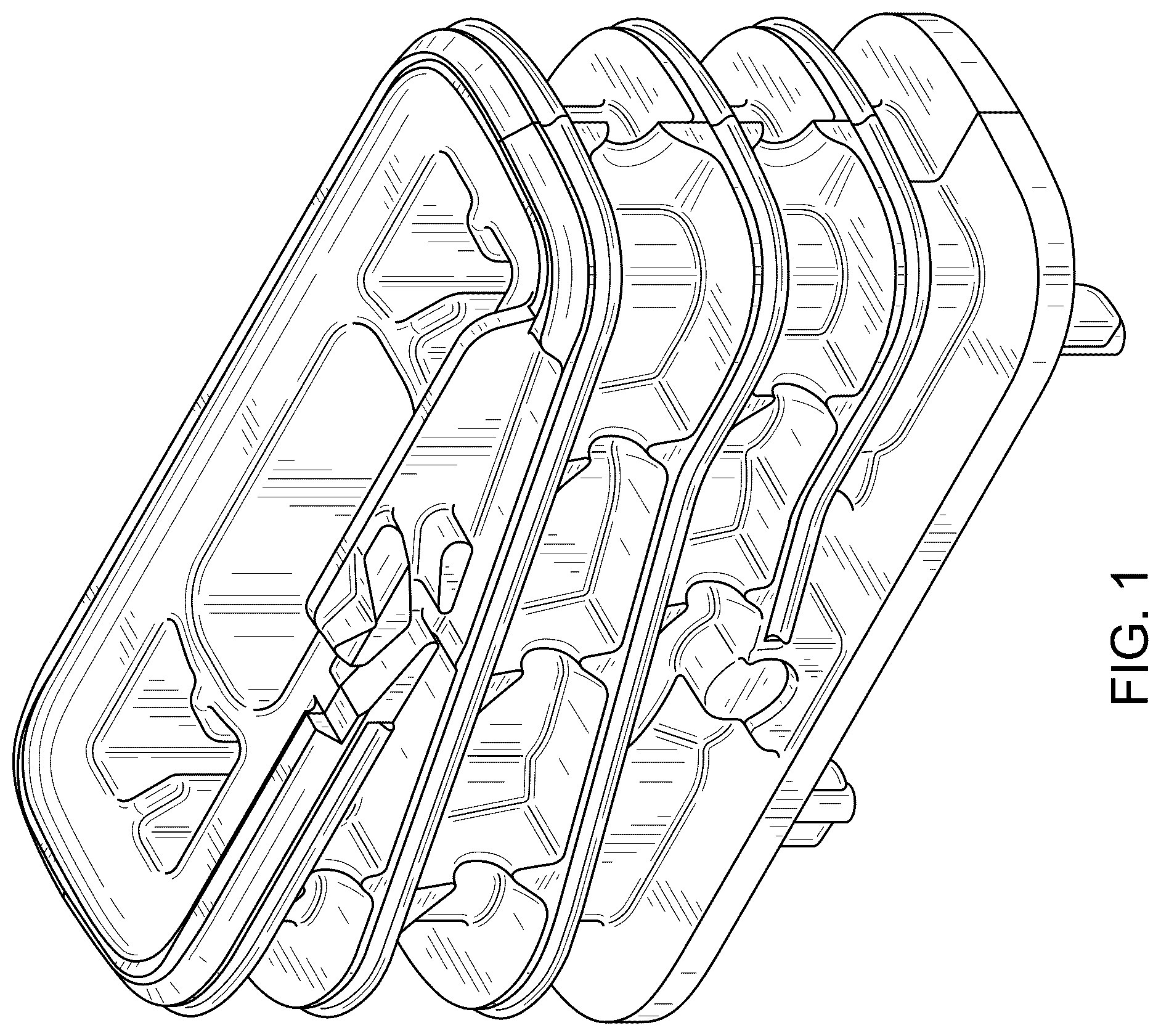 Patent USD1045207 Figure 1 – Component for a vaporizer cartridge