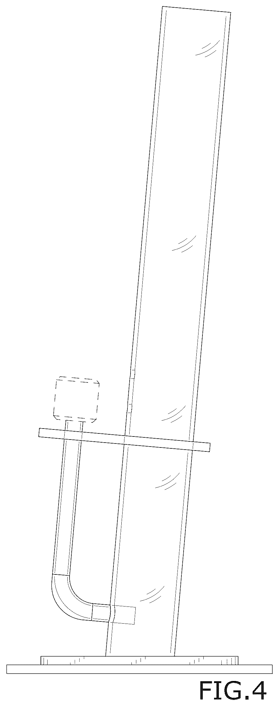 Patent USD1045209 Figure 3 – Water pipe