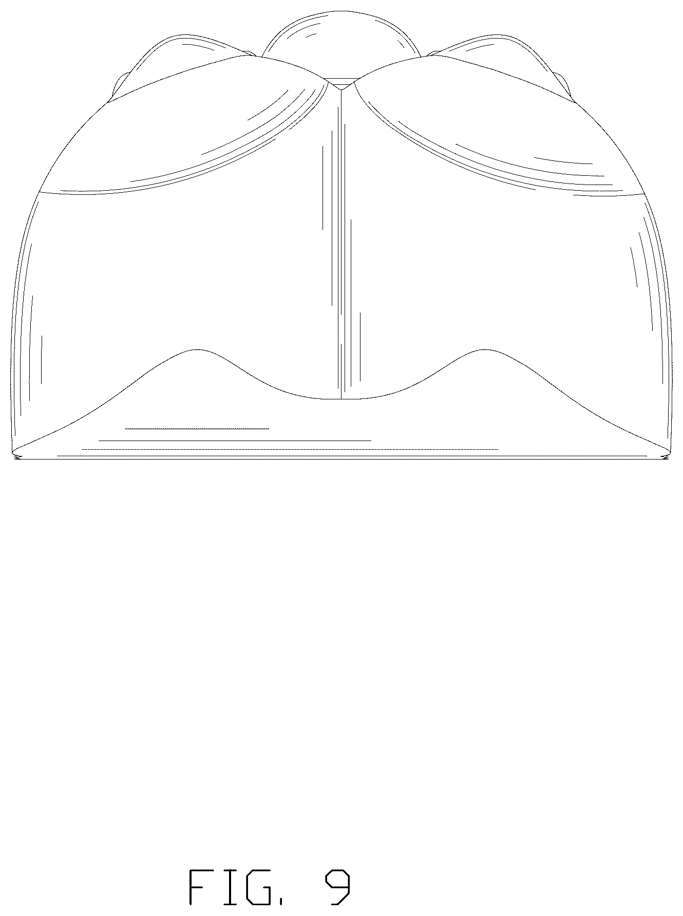 Patent USD1045210 Figure 9 – Bear shaped wax bean