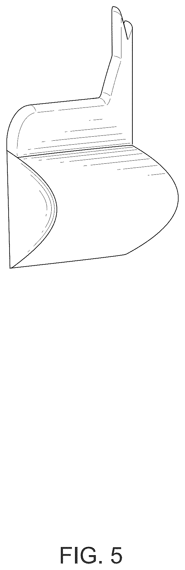 Patent USD1045212 Figure 5 – Lash lift pad