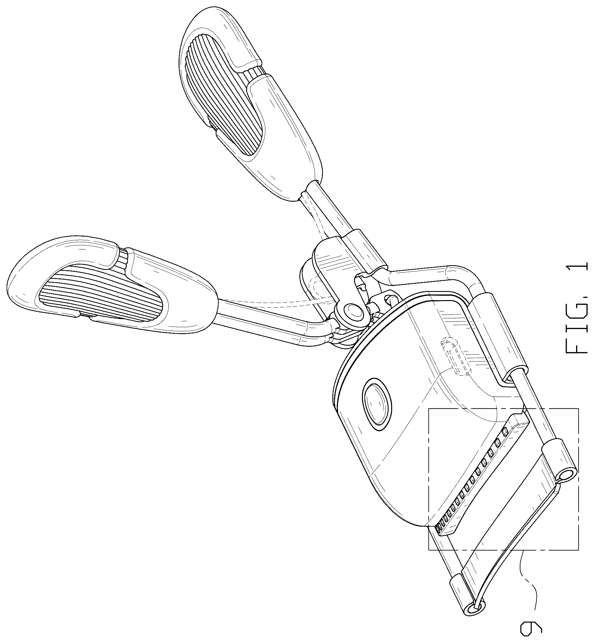 Patent USD1045213 Figure 1 – Eyelash curler