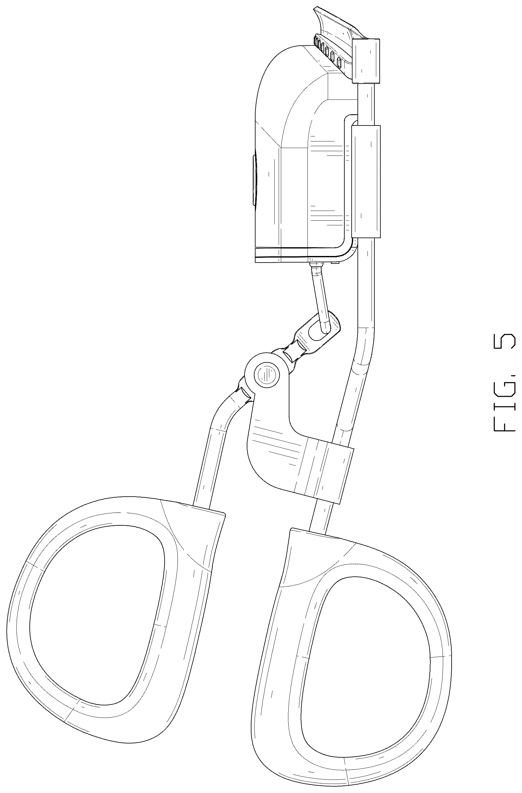 Patent USD1045214 Figure 5 – Eyelash curler