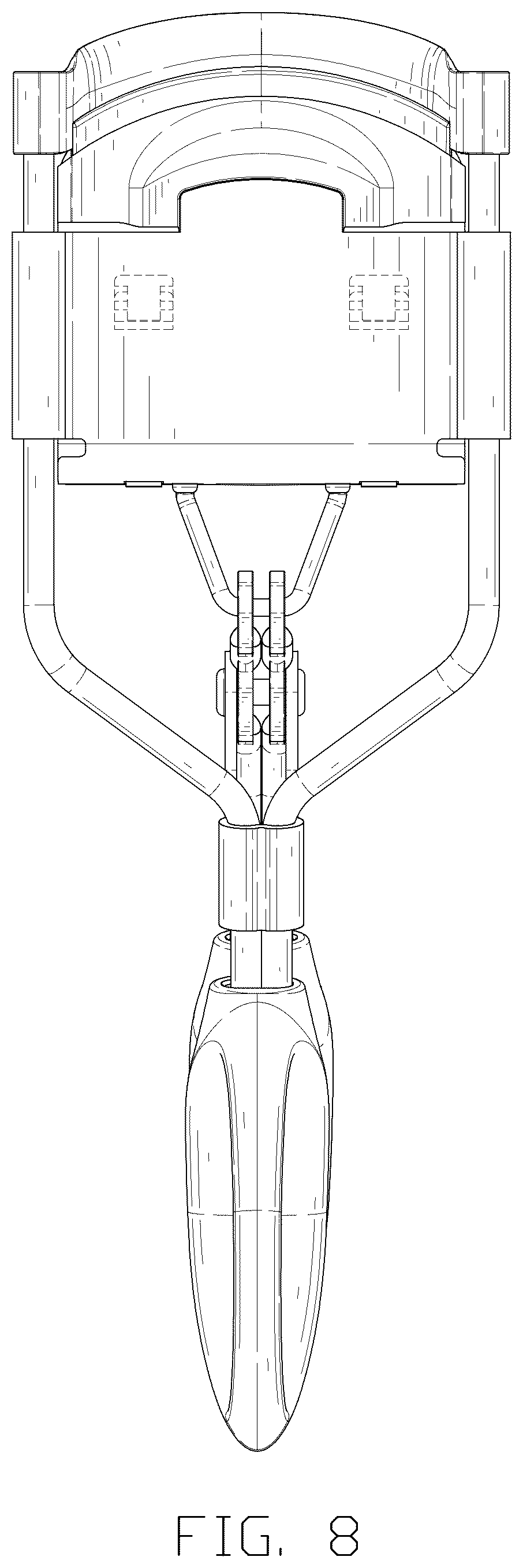 Patent USD1045214 Figure 8 – Eyelash curler