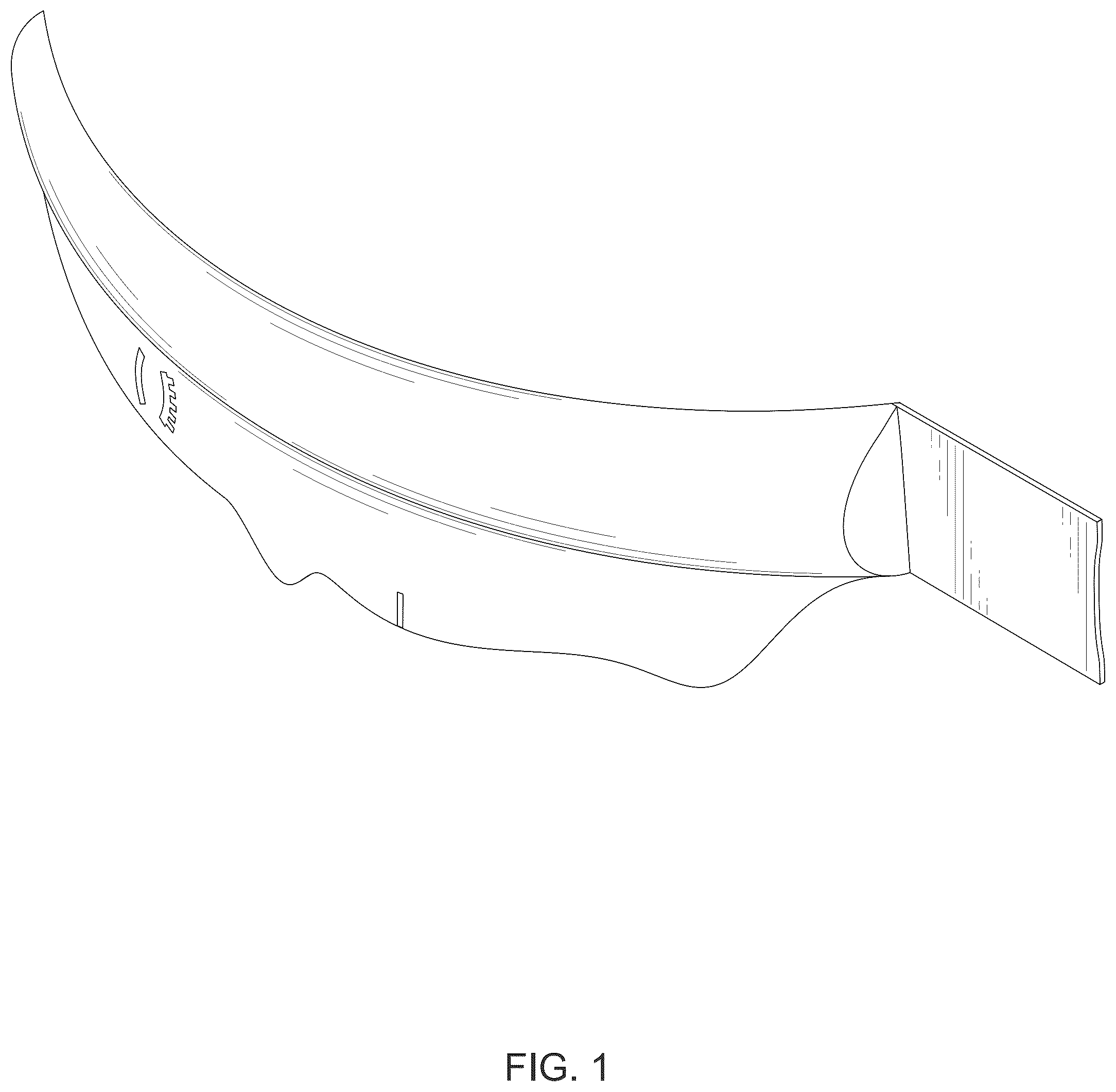 Patent USD1045215 Figure 1 – Lash lift pad