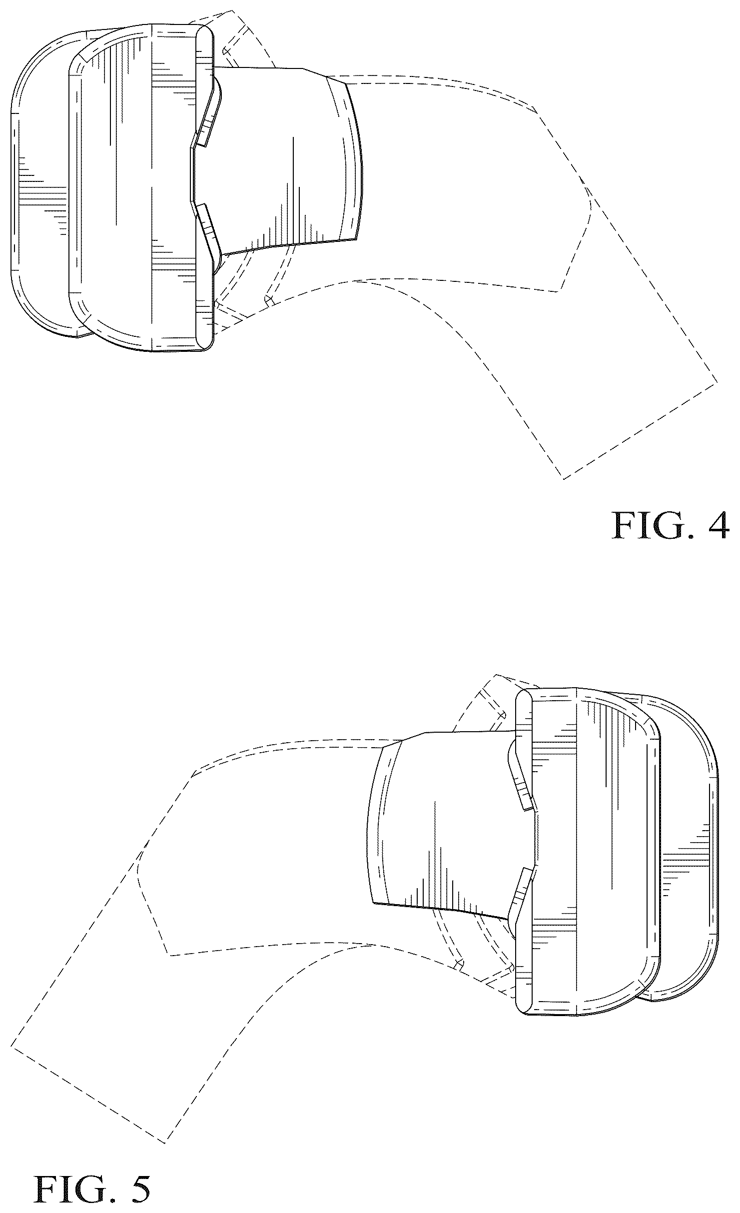 Patent USD1045217 Figure 4 – Shaving razor cartridge