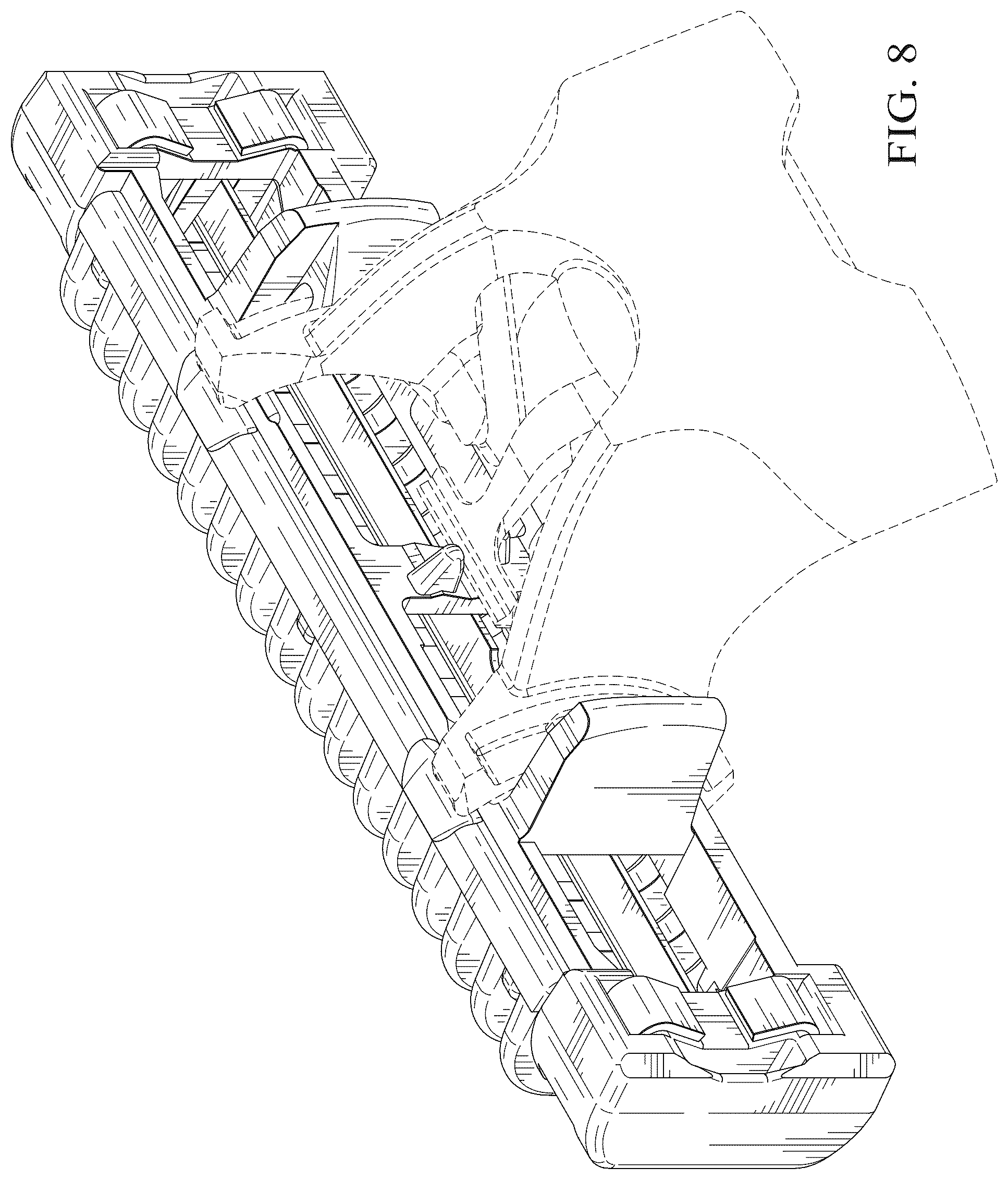 Patent USD1045217 Figure 7 – Shaving razor cartridge