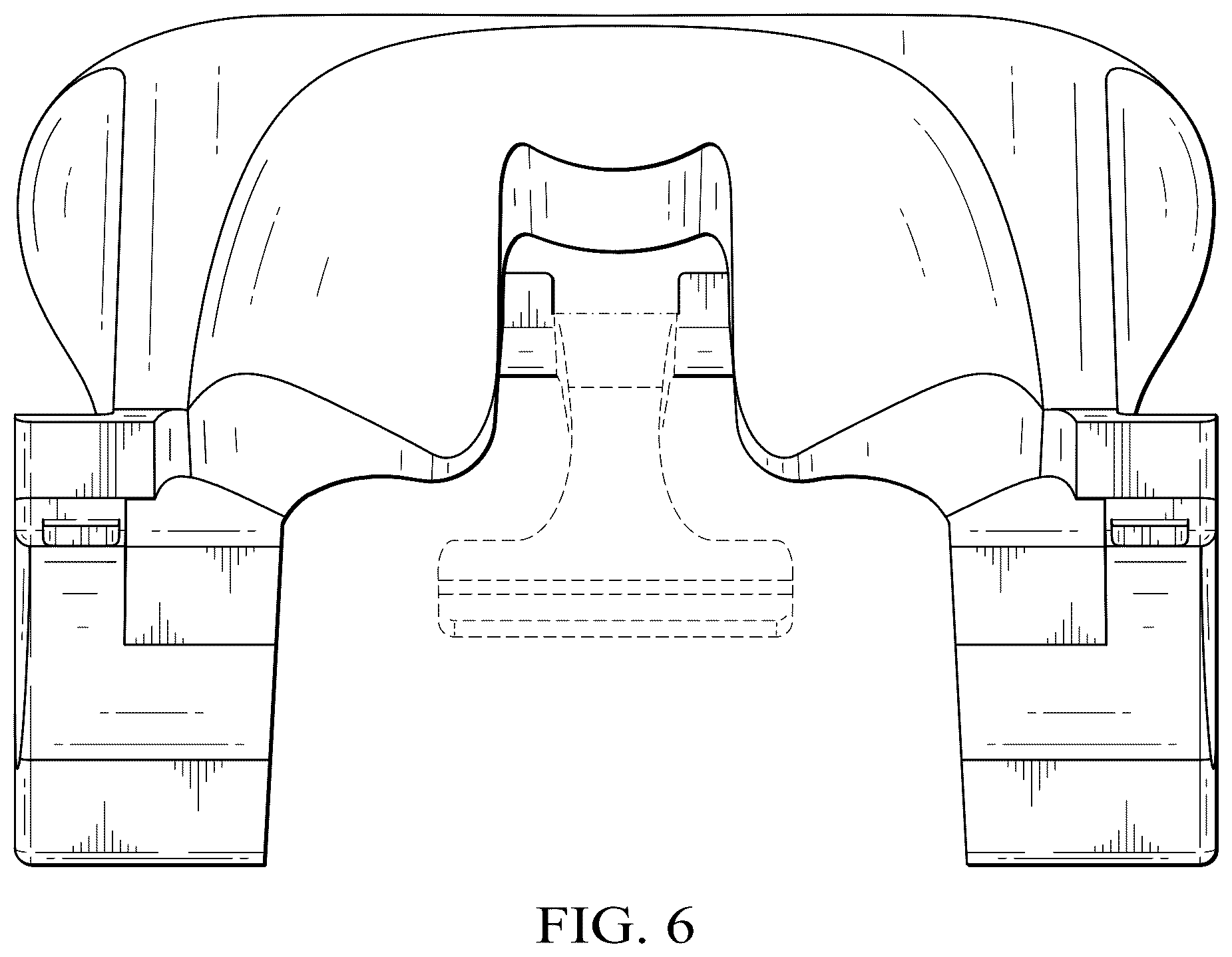 Patent USD1045218 Figure 6 – Shaving razor cartridge connector