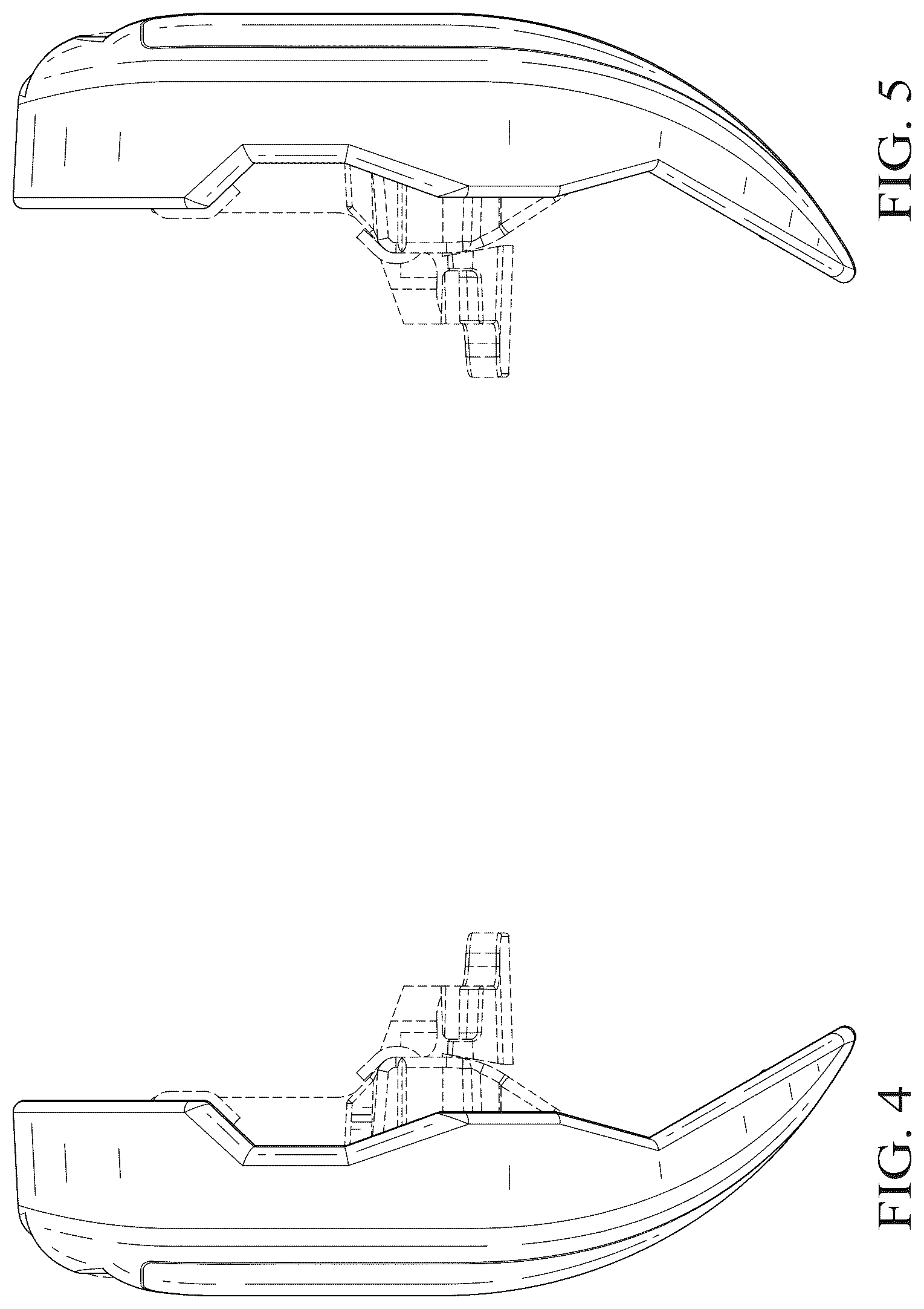 Patent USD1045219 Figure 4 – Shaving razor cartridge