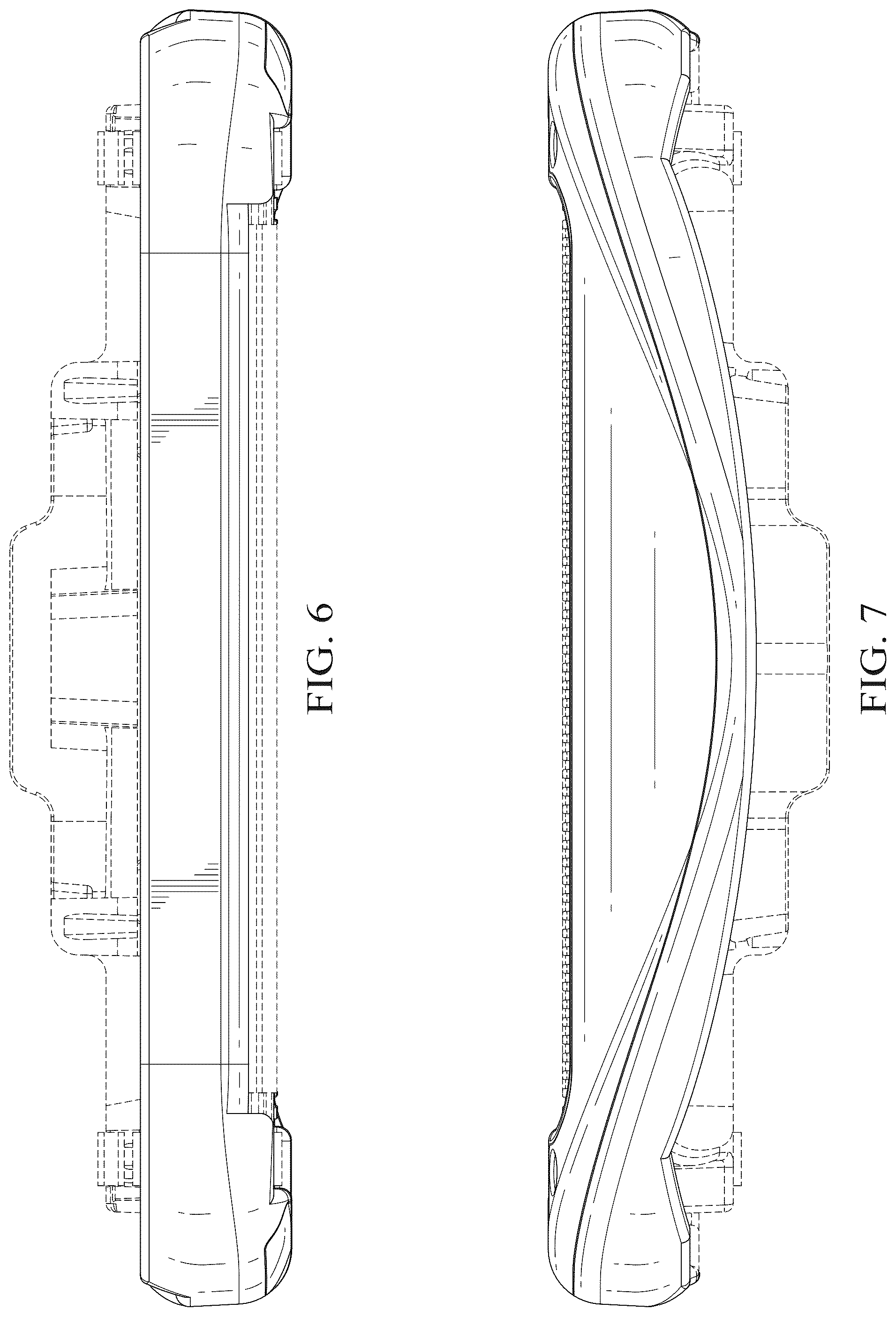 Patent USD1045219 Figure 5 – Shaving razor cartridge