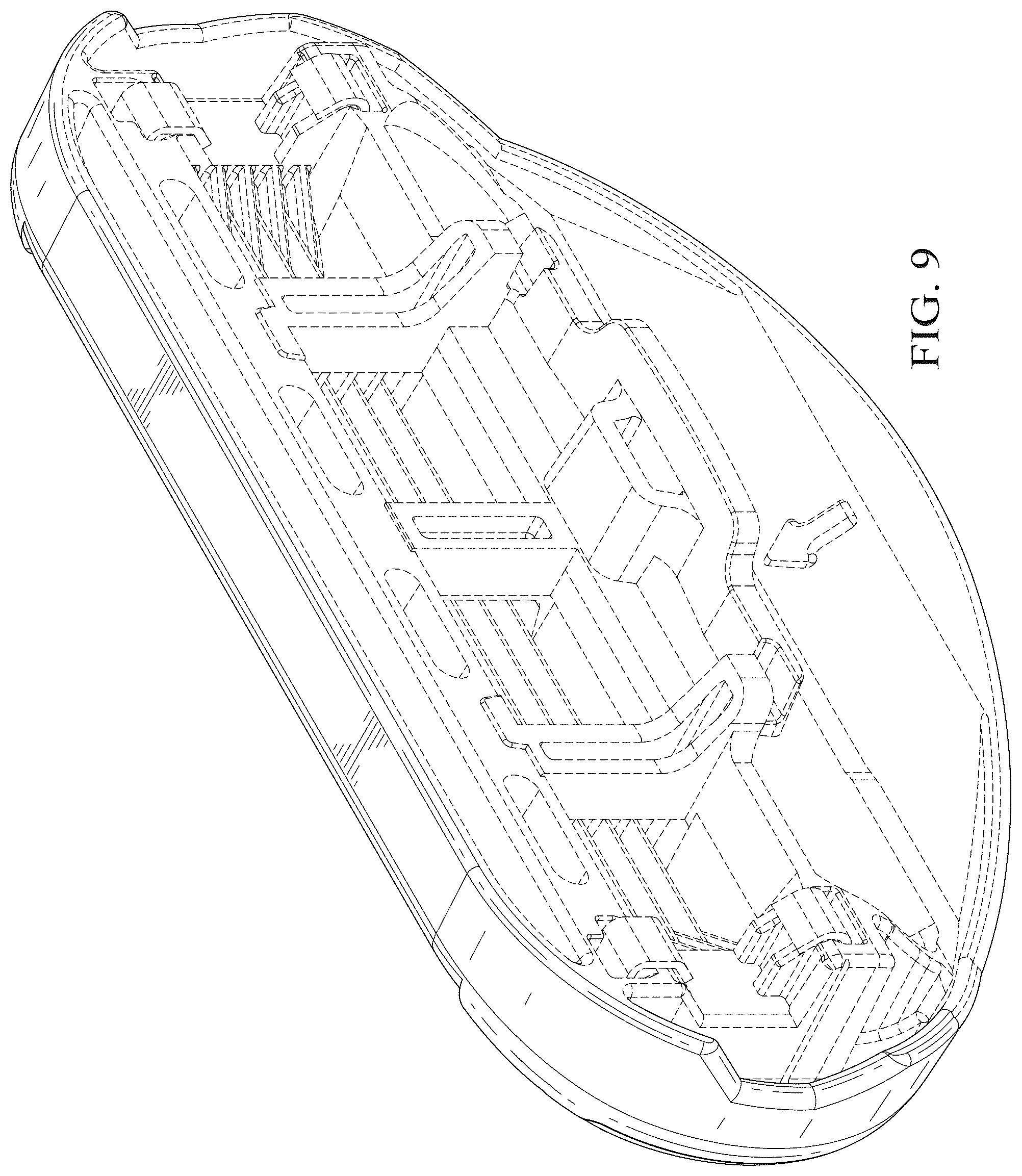 Patent USD1045219 Figure 7 – Shaving razor cartridge