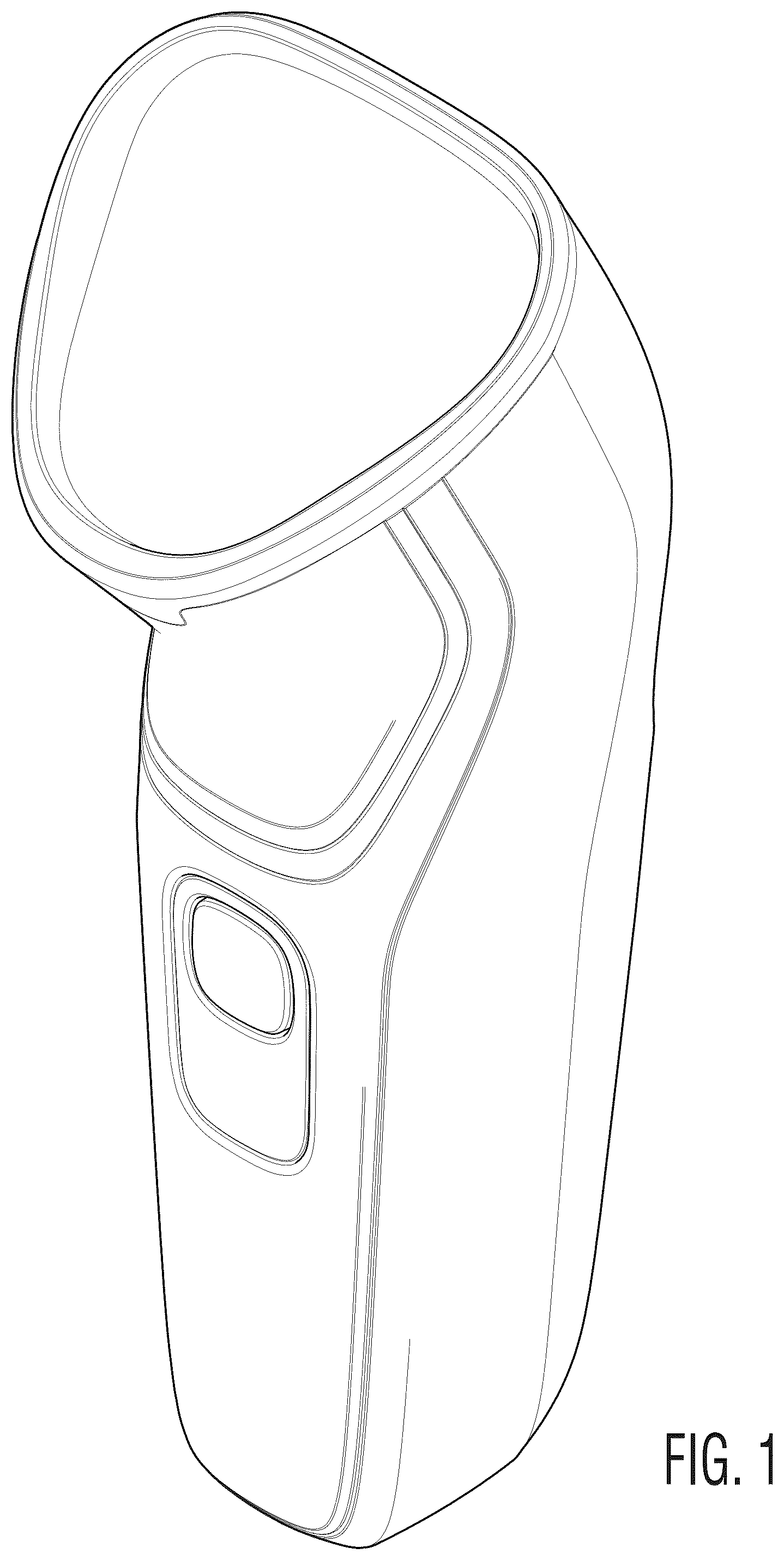 Patent USD1045221 — Handle for shaver — Figure 1