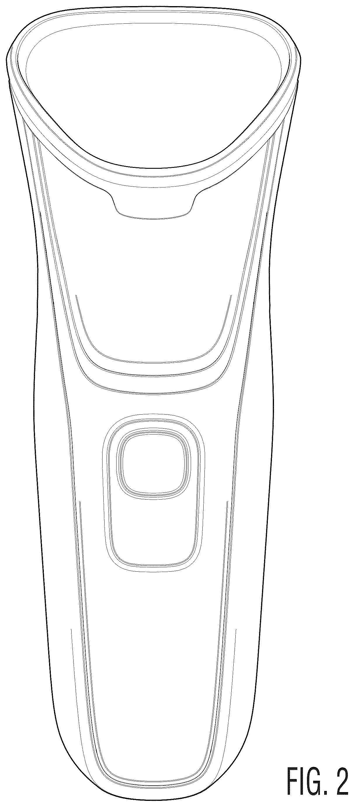 Patent USD1045221 Figure 2 – Handle for shaver