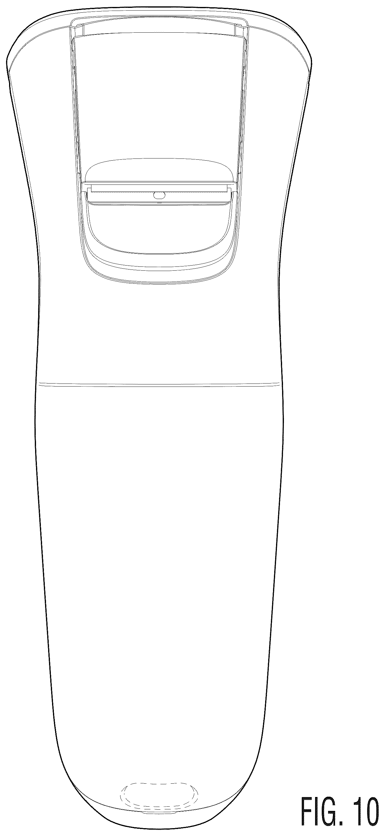 Patent USD1045221 Figure 9 – Handle for shaver