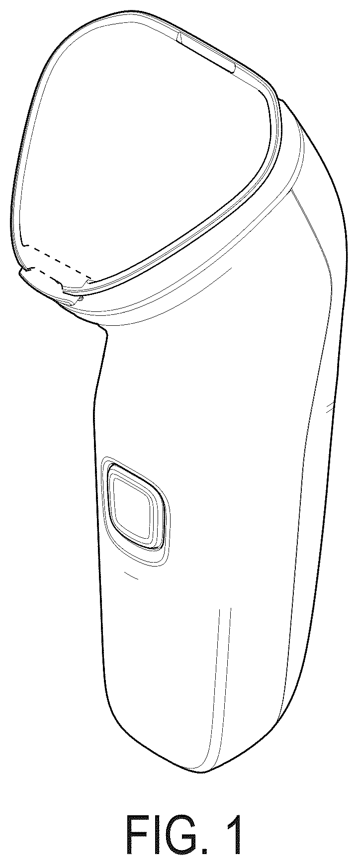 Patent USD1045222 Figure 1 – Shaver handle