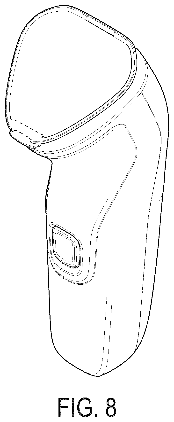 Patent USD1045222 Figure 5 – Shaver handle