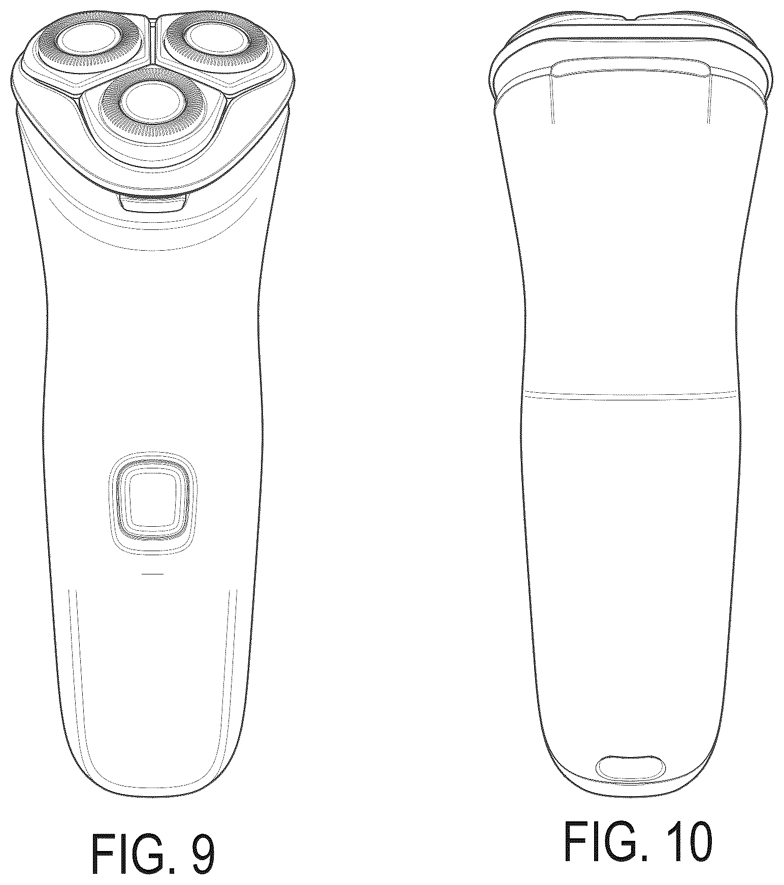 Patent USD1045223 Figure 6 – Shaver
