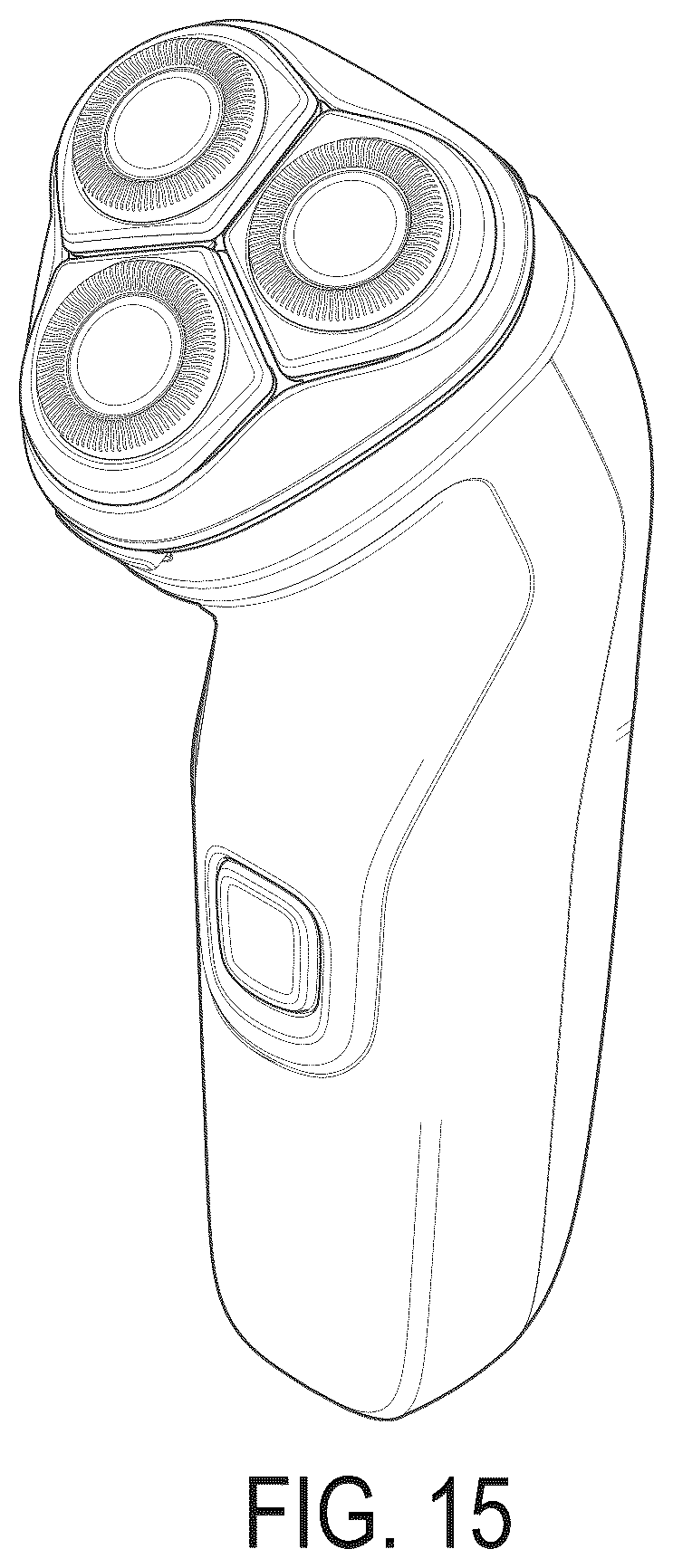 Patent USD1045223 Figure 9 – Shaver