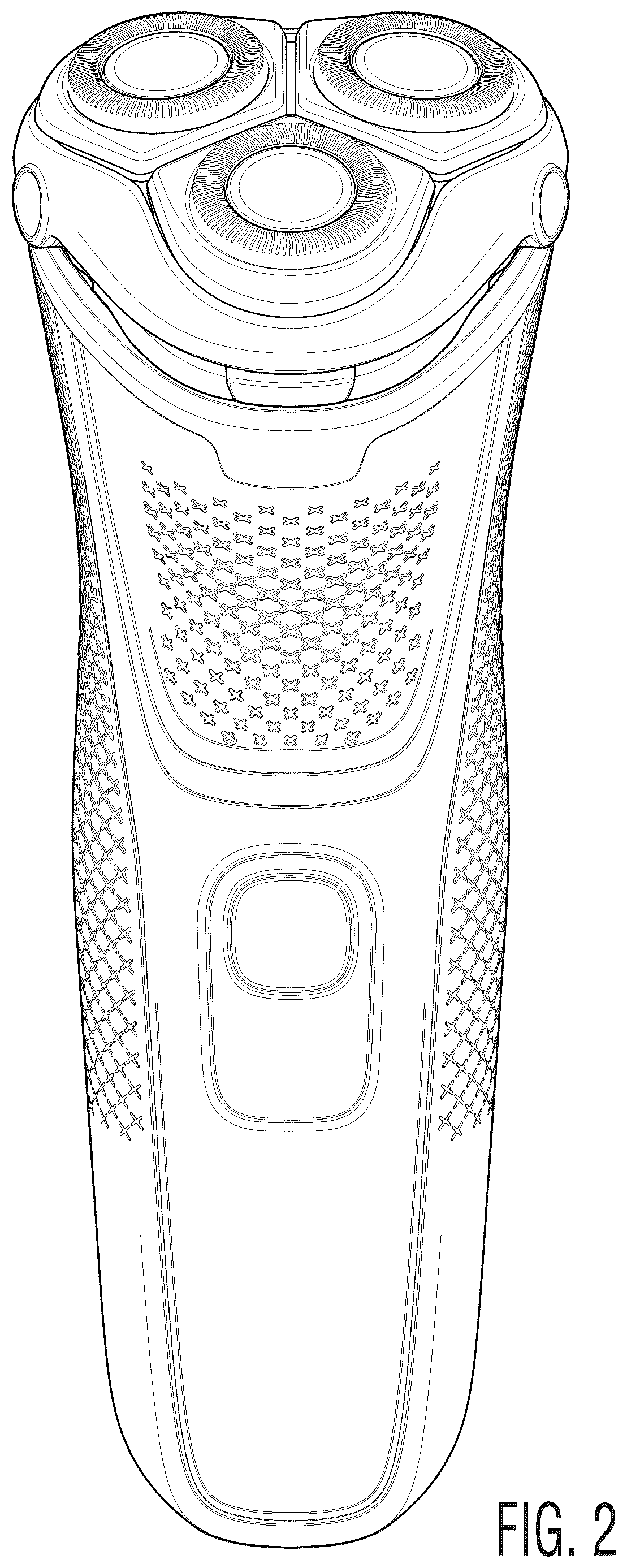 Patent USD1045224 Figure 2 – Shaver