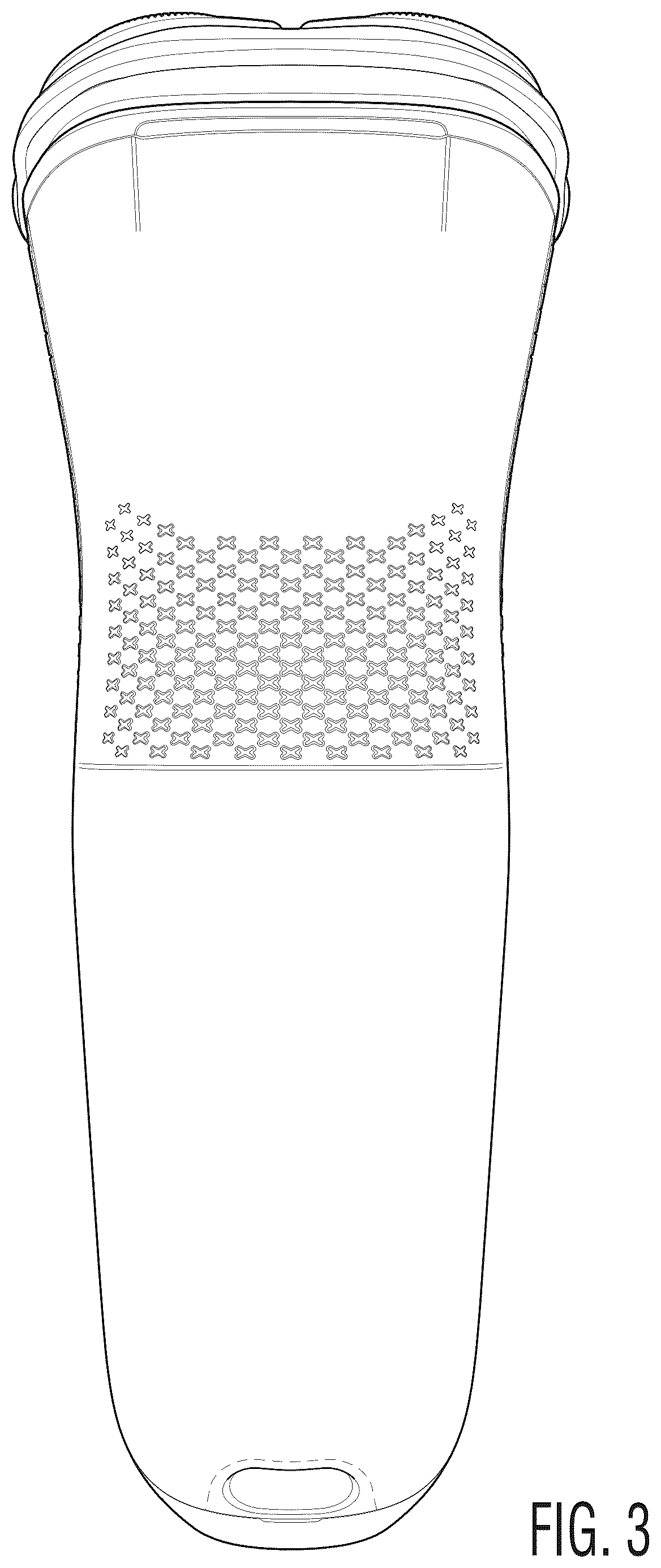 Patent USD1045224 Figure 3 – Shaver