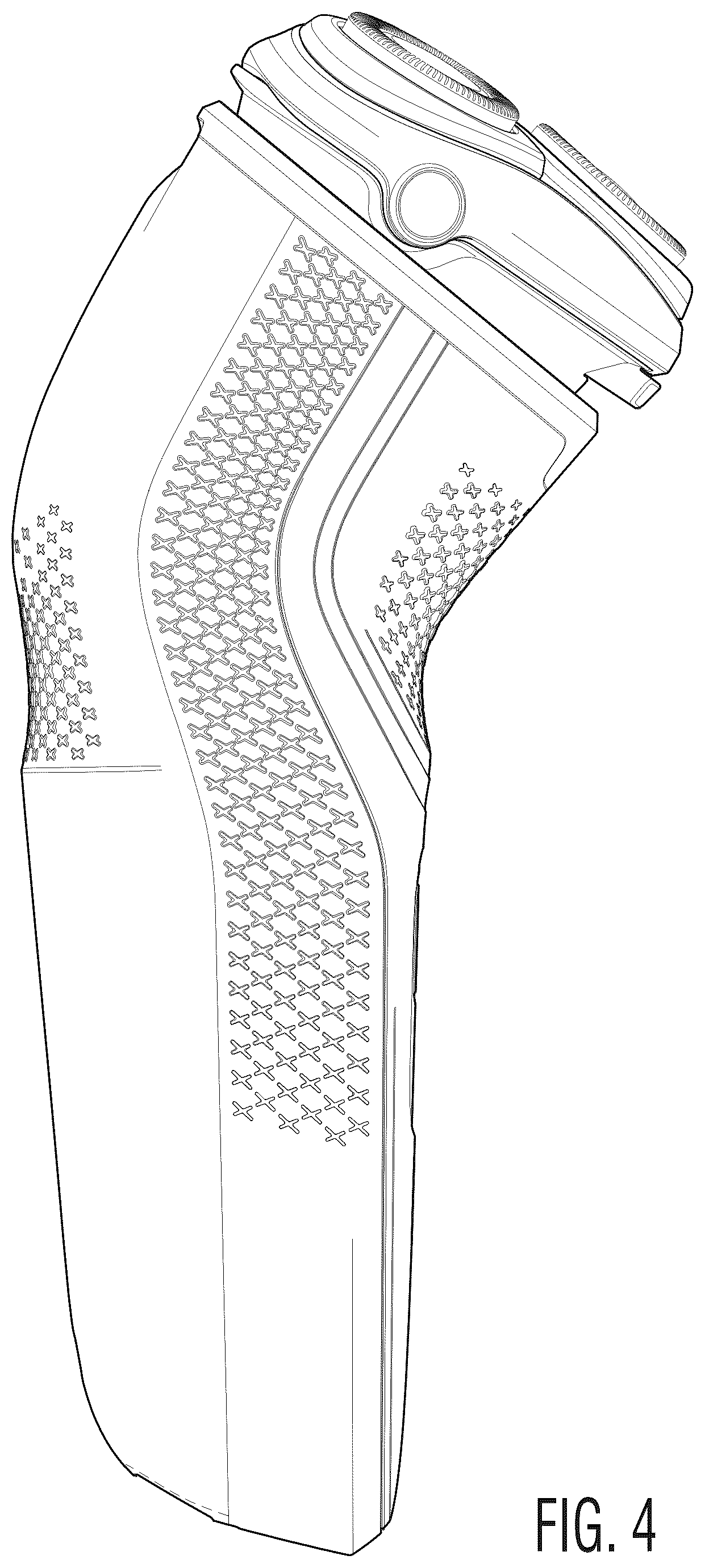 Patent USD1045224 Figure 4 – Shaver