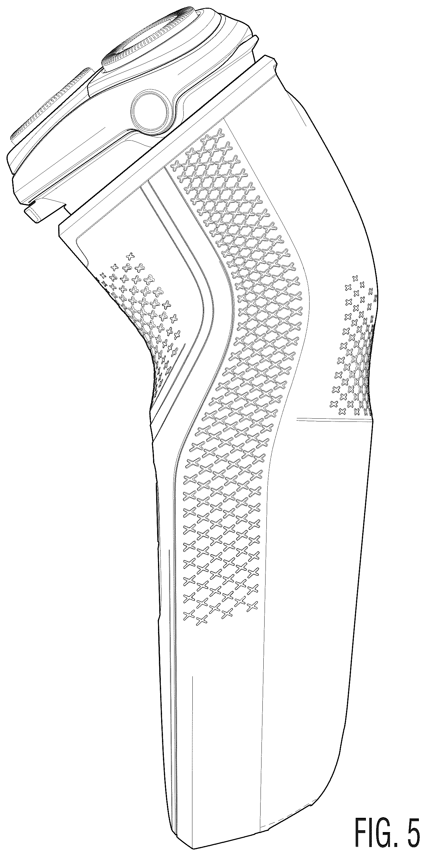 Patent USD1045224 Figure 5 – Shaver