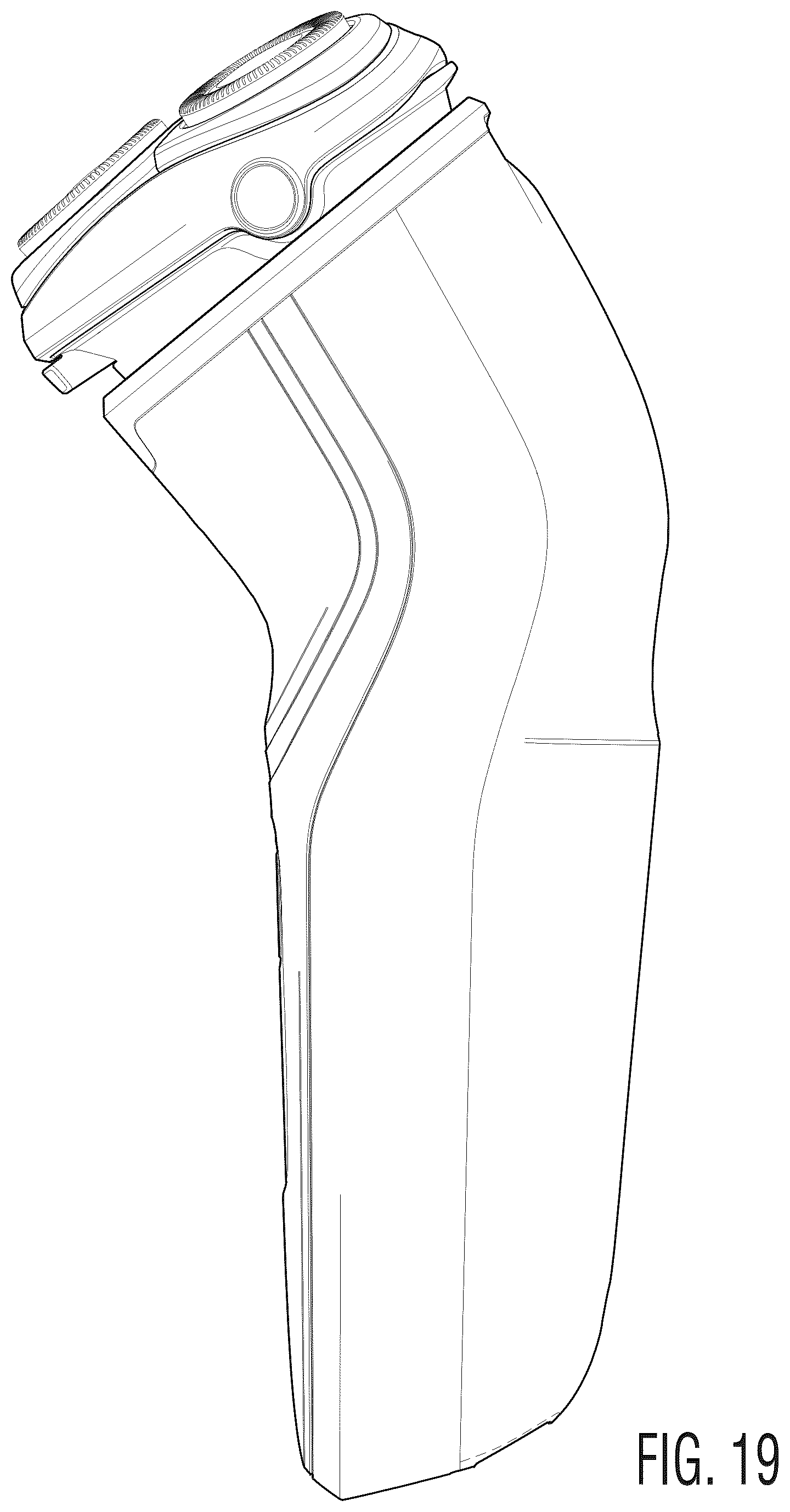 Patent USD1045224 Figure 17 – Shaver