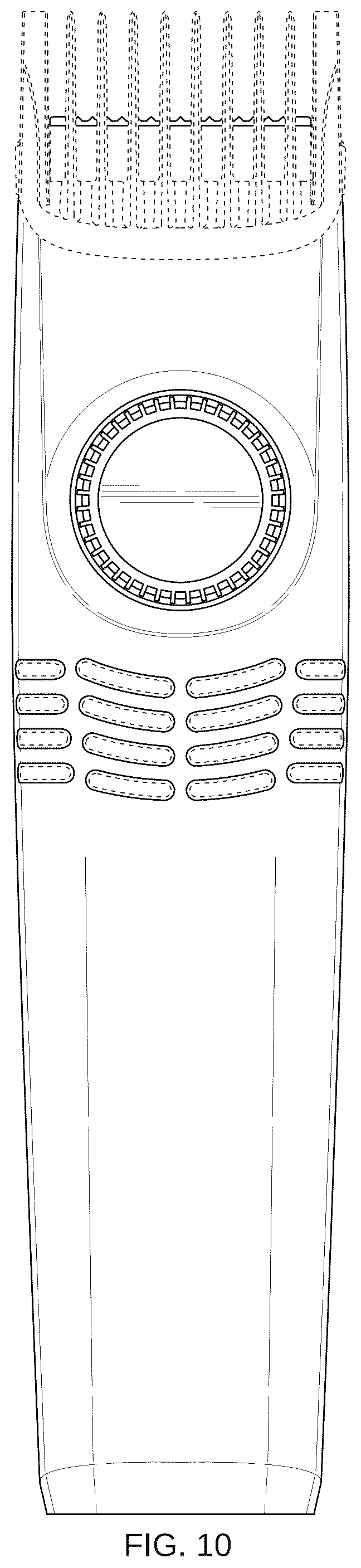 Patent USD1045226 Figure 10 – Vacuum shaver