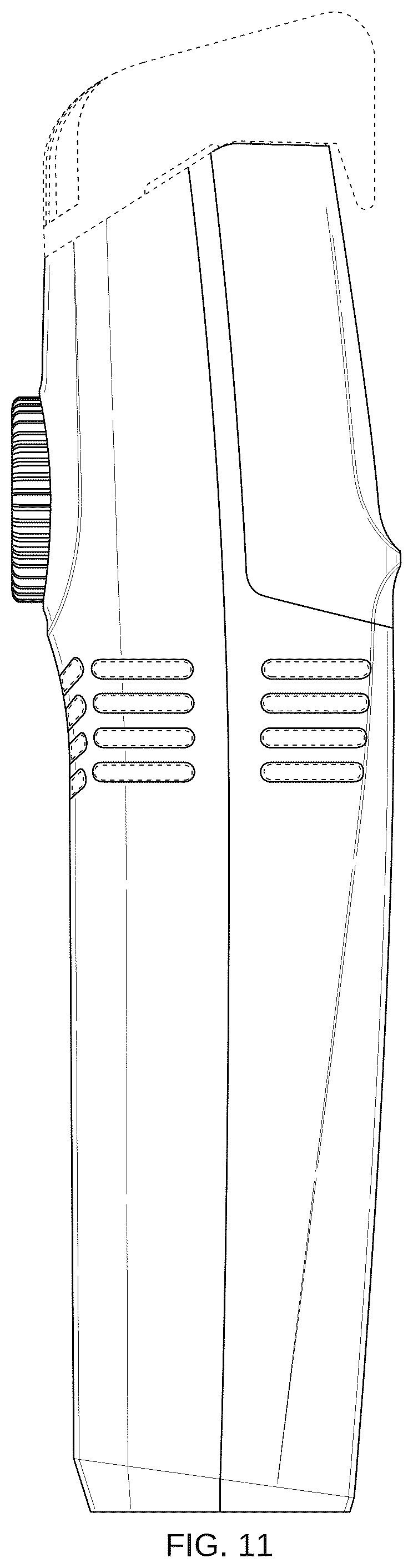 Patent USD1045226 Figure 11 – Vacuum shaver