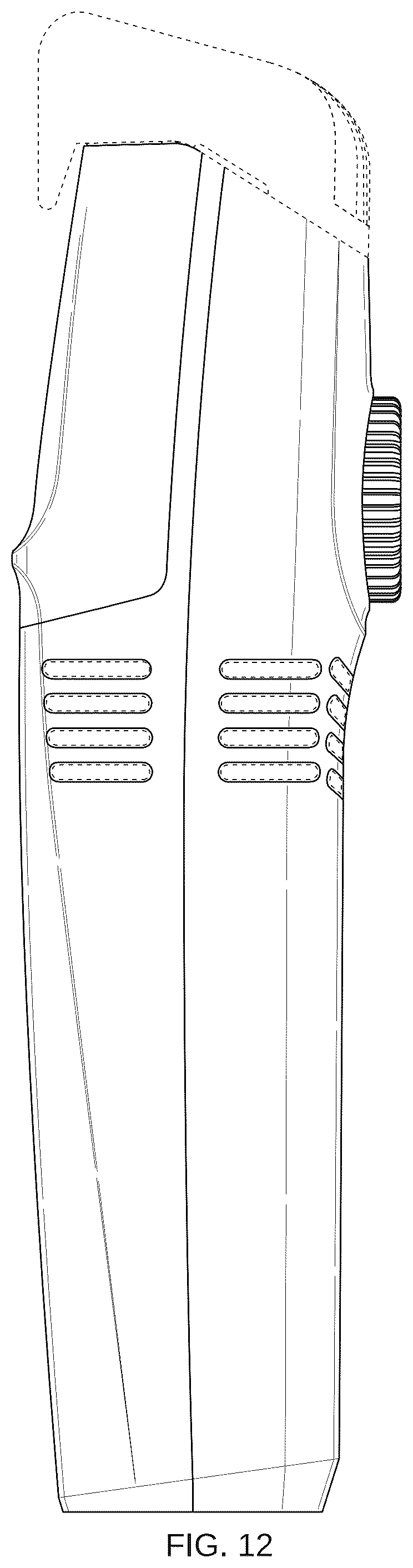 Patent USD1045226 Figure 12 – Vacuum shaver