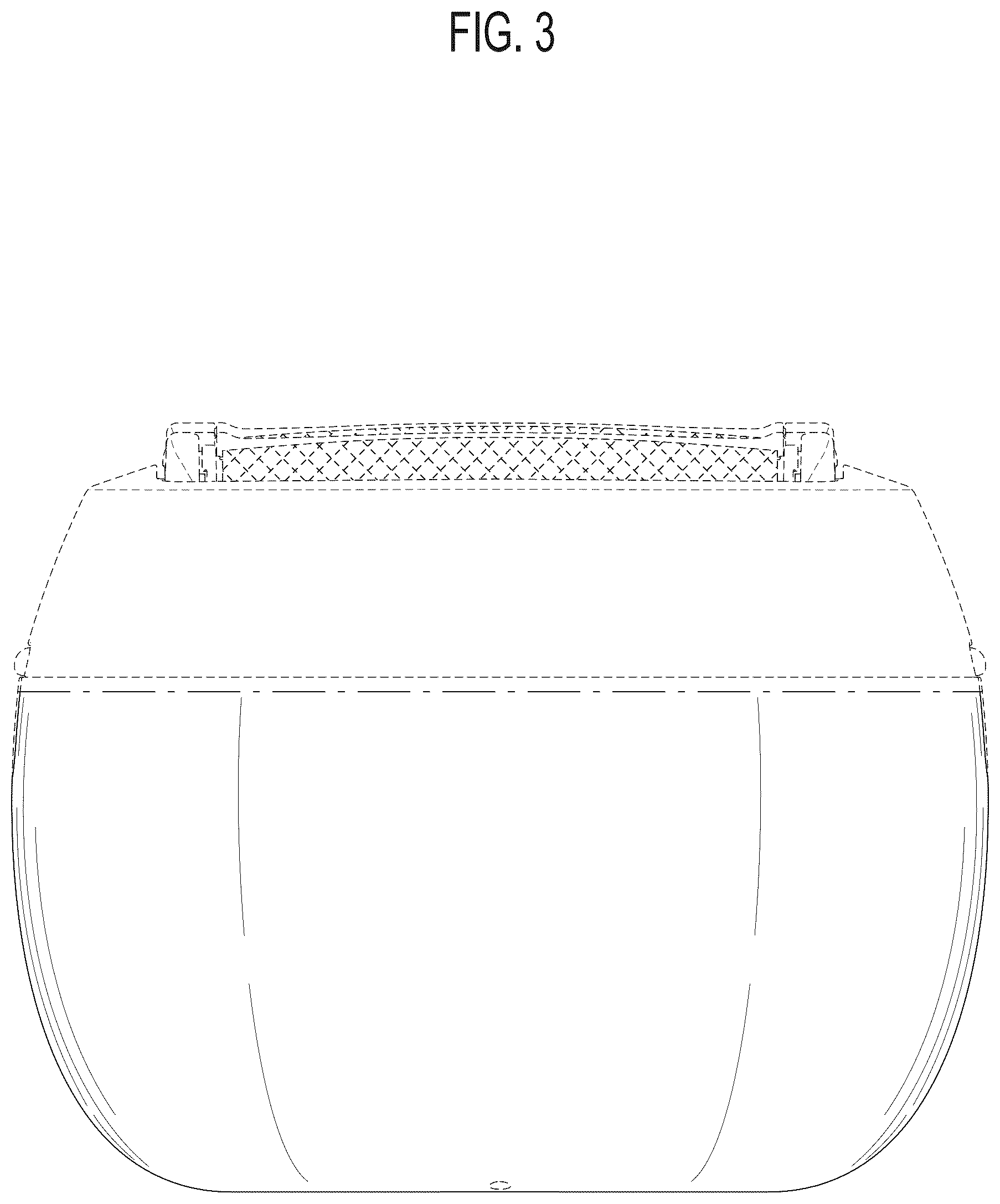 Patent USD1045227 Figure 3 – Electric shaver