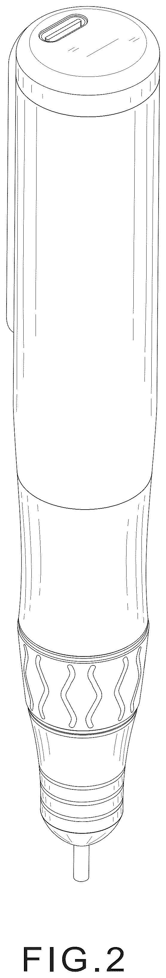 Patent USD1045228 Figure 2 – Portable wireless nail drill