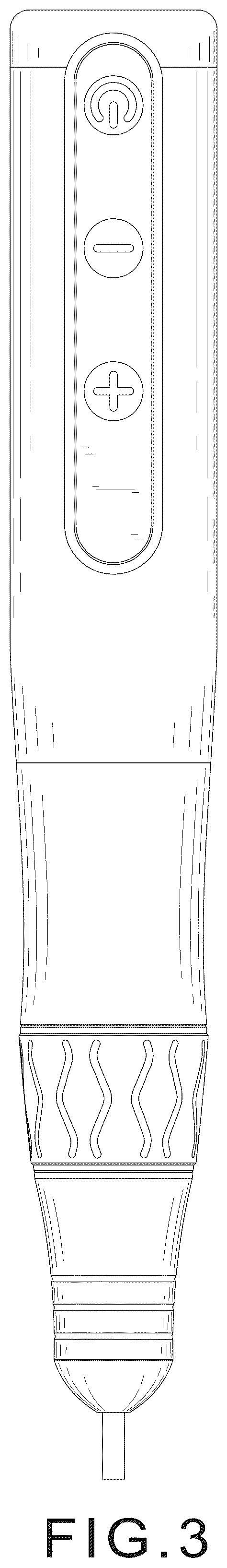 Patent USD1045228 Figure 3 – Portable wireless nail drill