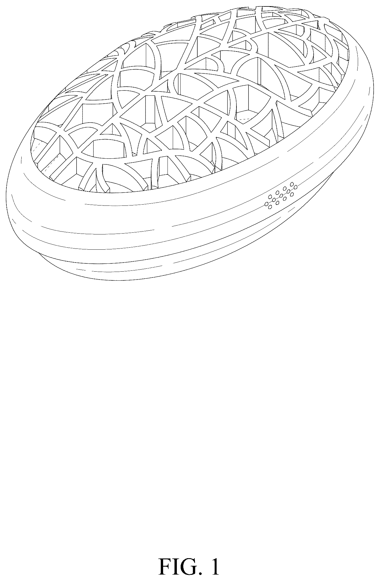 Patent USD1045229 — Cosmetic brush storage box — Figure 1