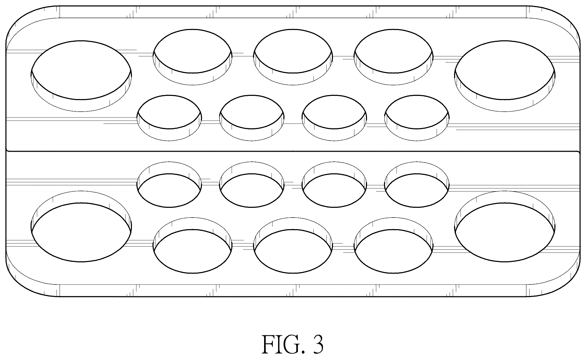 Patent USD1045230 Figure 3 – Makeup brush holder