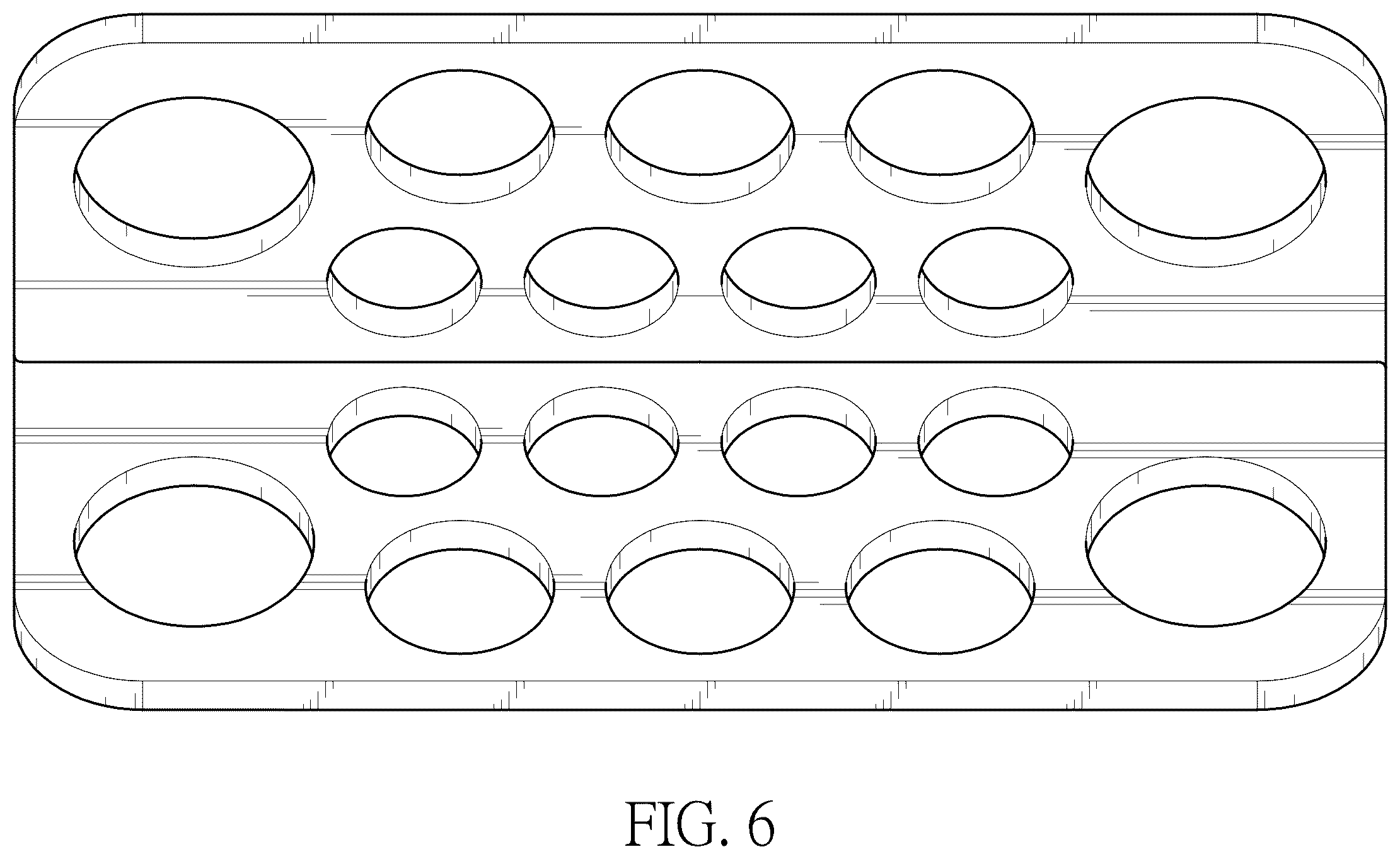Patent USD1045230 Figure 6 – Makeup brush holder