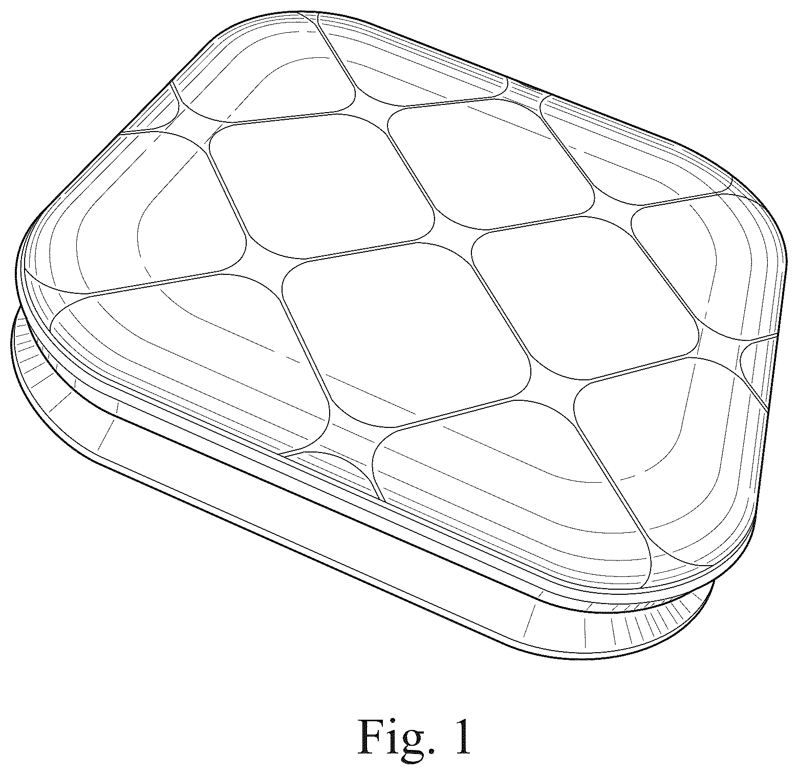 Patent USD1045232 Figure 1 – Nail gel palette