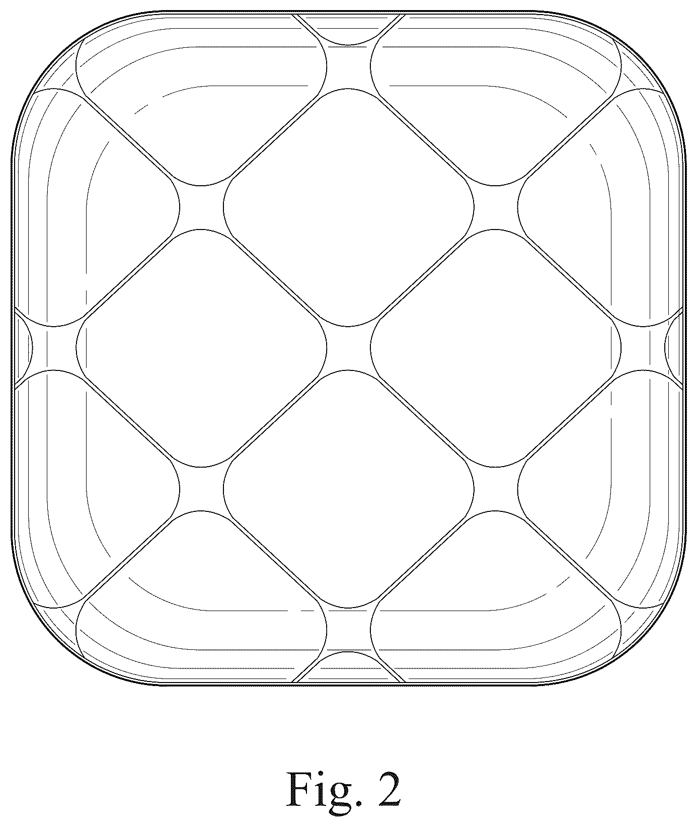 Patent USD1045232 Figure 2 – Nail gel palette