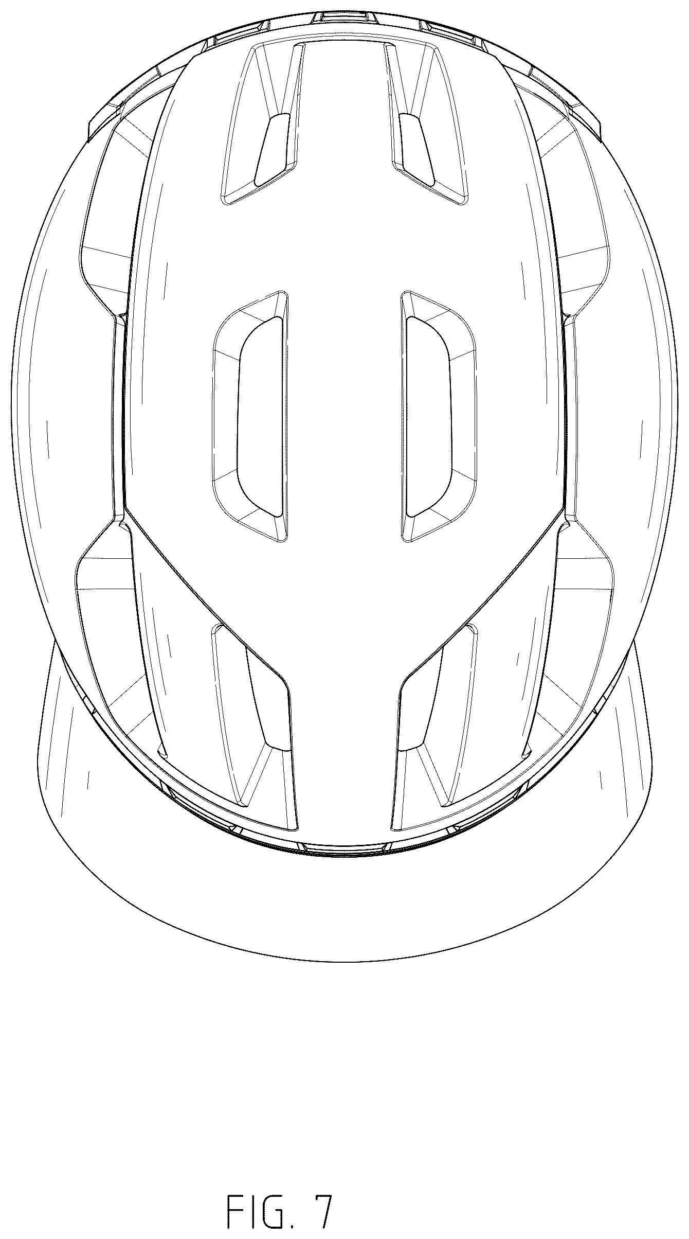 Patent USD1045233 Figure 7 – Helmet