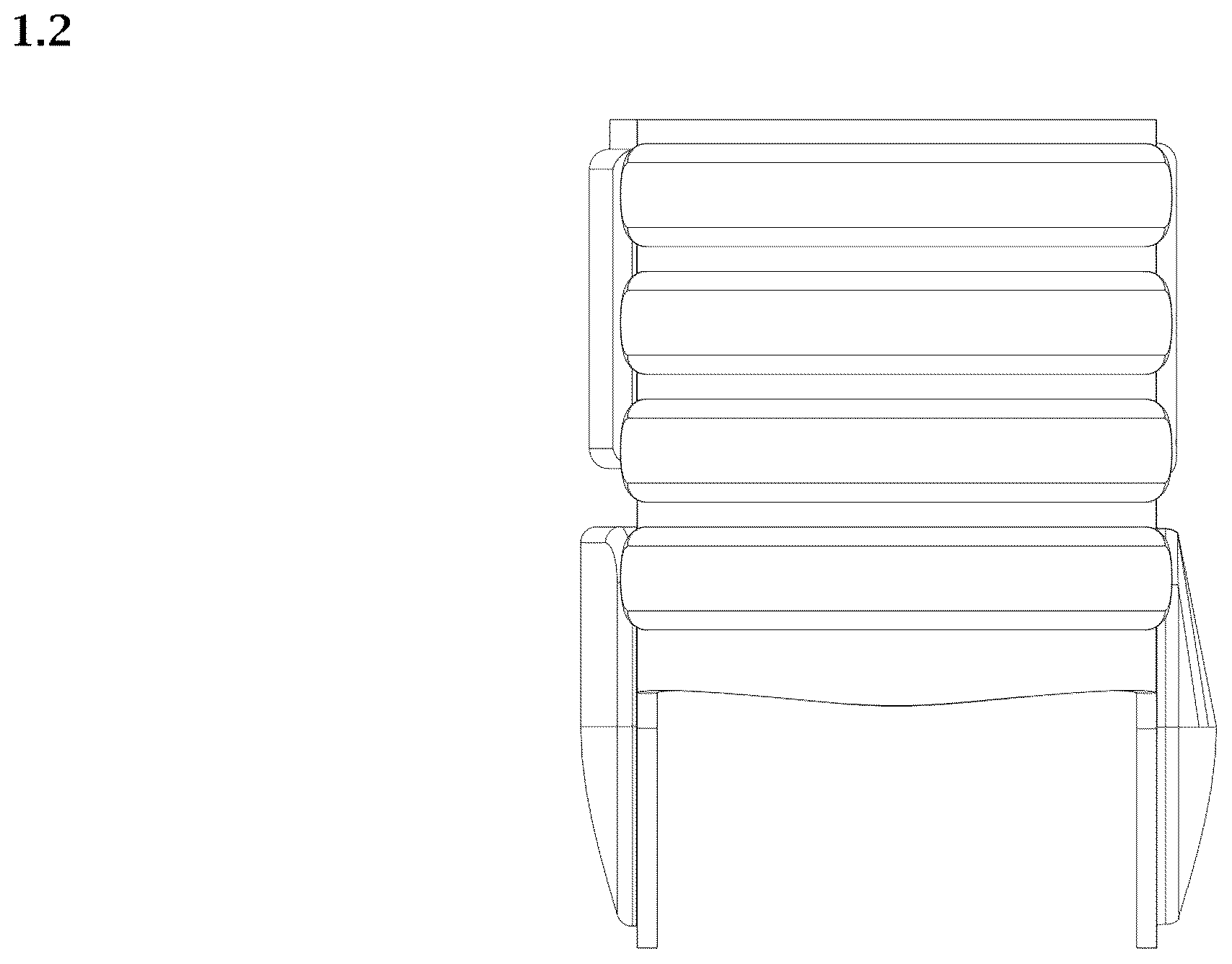 Patent USD1045234 Figure 2 – Ankle protector