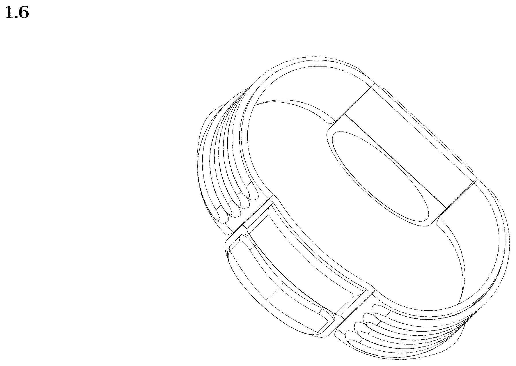 Patent USD1045234 Figure 6 – Ankle protector
