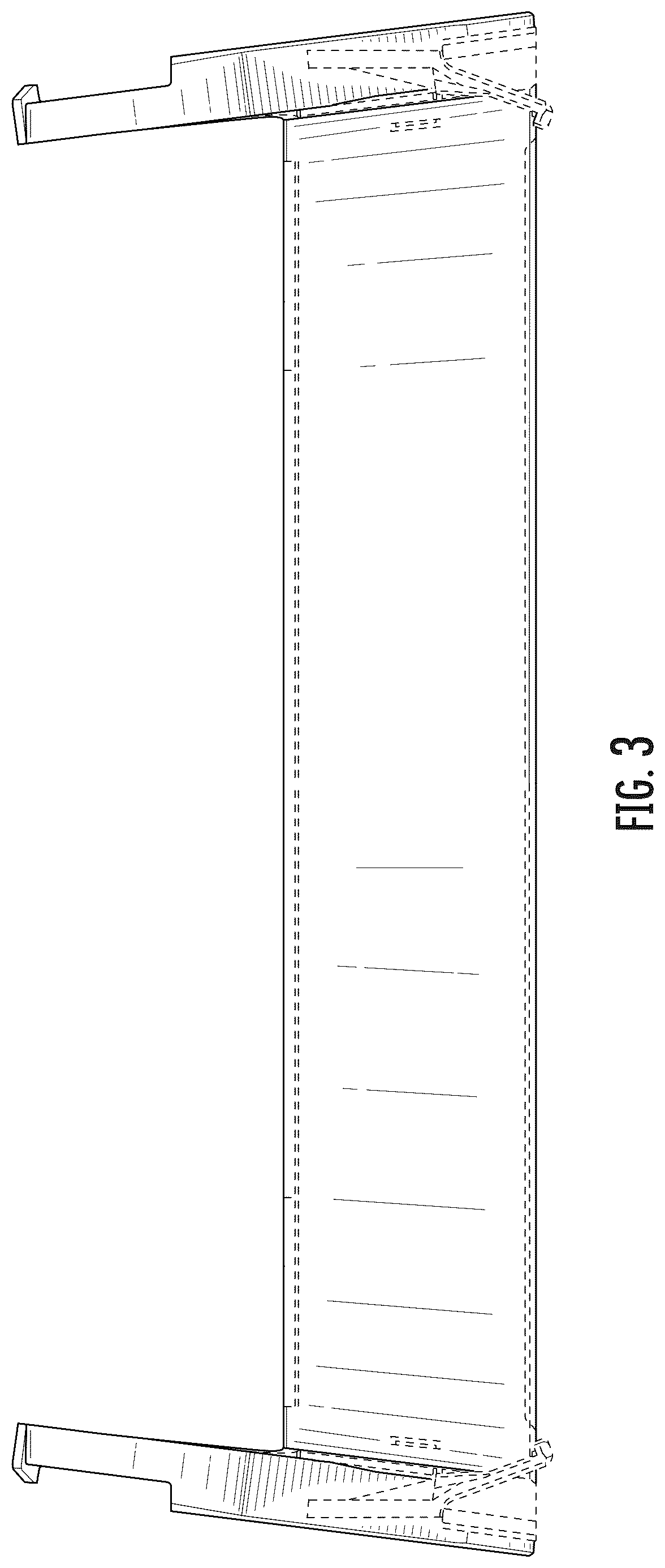 Patent USD1045235 Figure 3 – Hard hat mounting structure