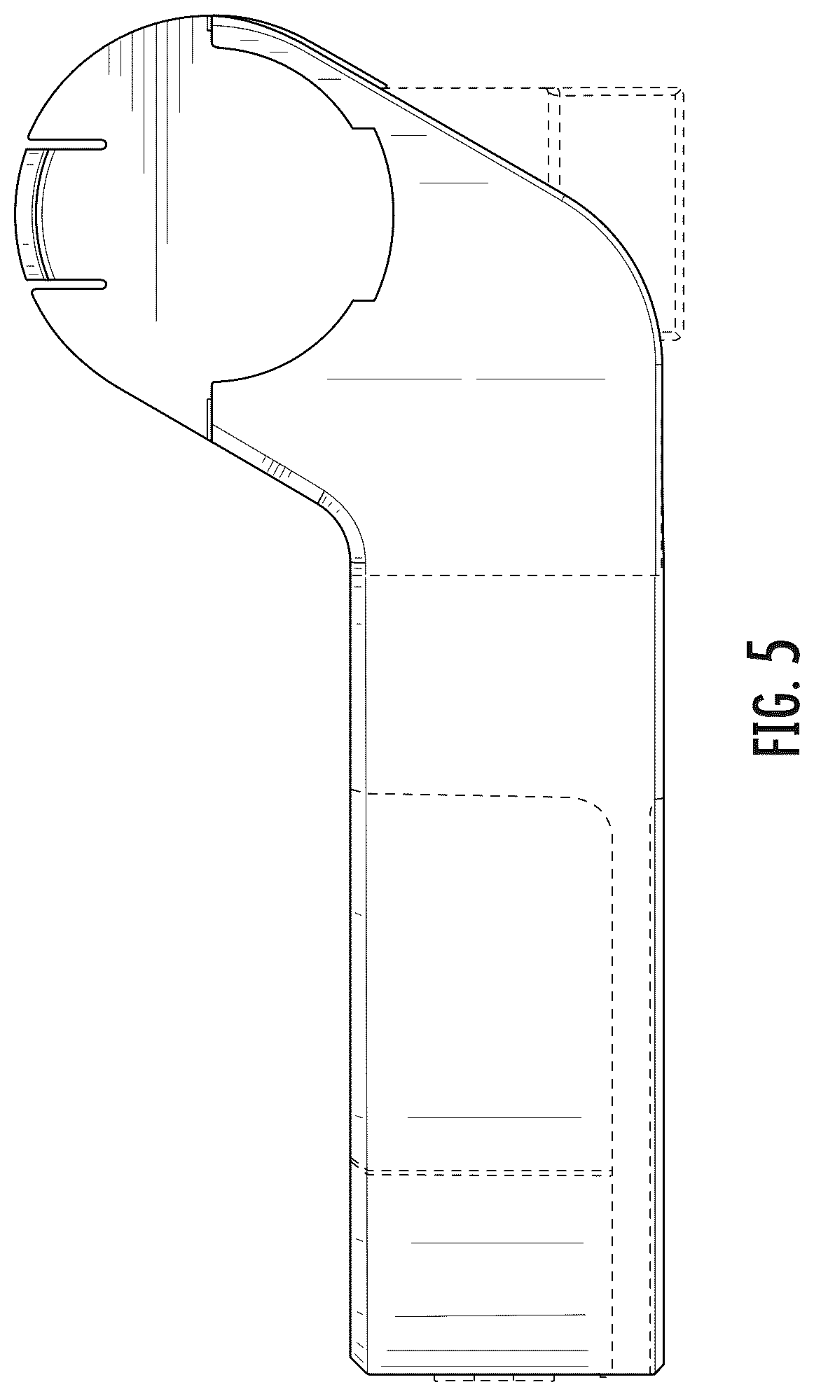 Patent USD1045235 Figure 5 – Hard hat mounting structure