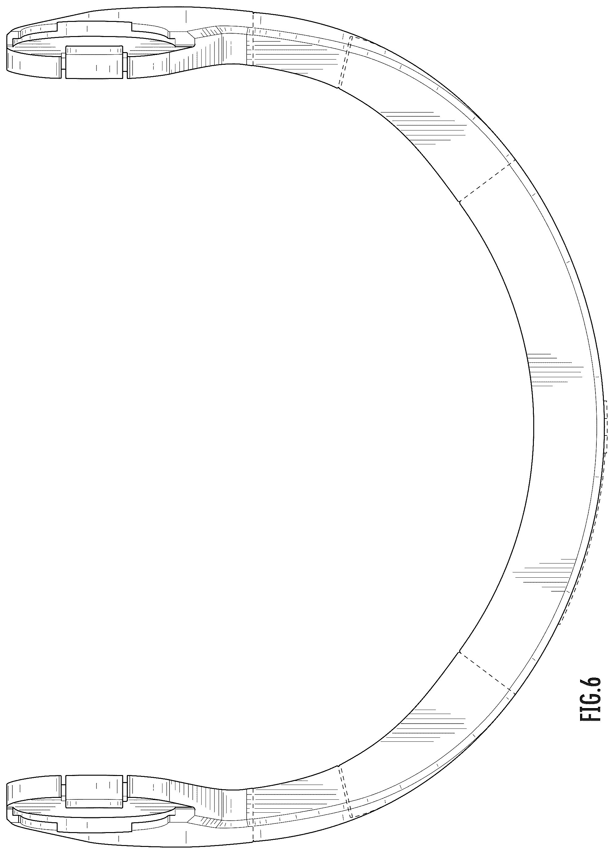 Patent USD1045235 Figure 6 – Hard hat mounting structure