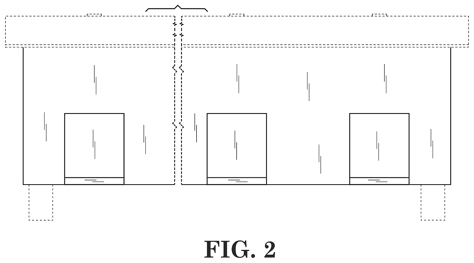 Patent USD1045237 Figure 2 – Multi-compartment animal shelter