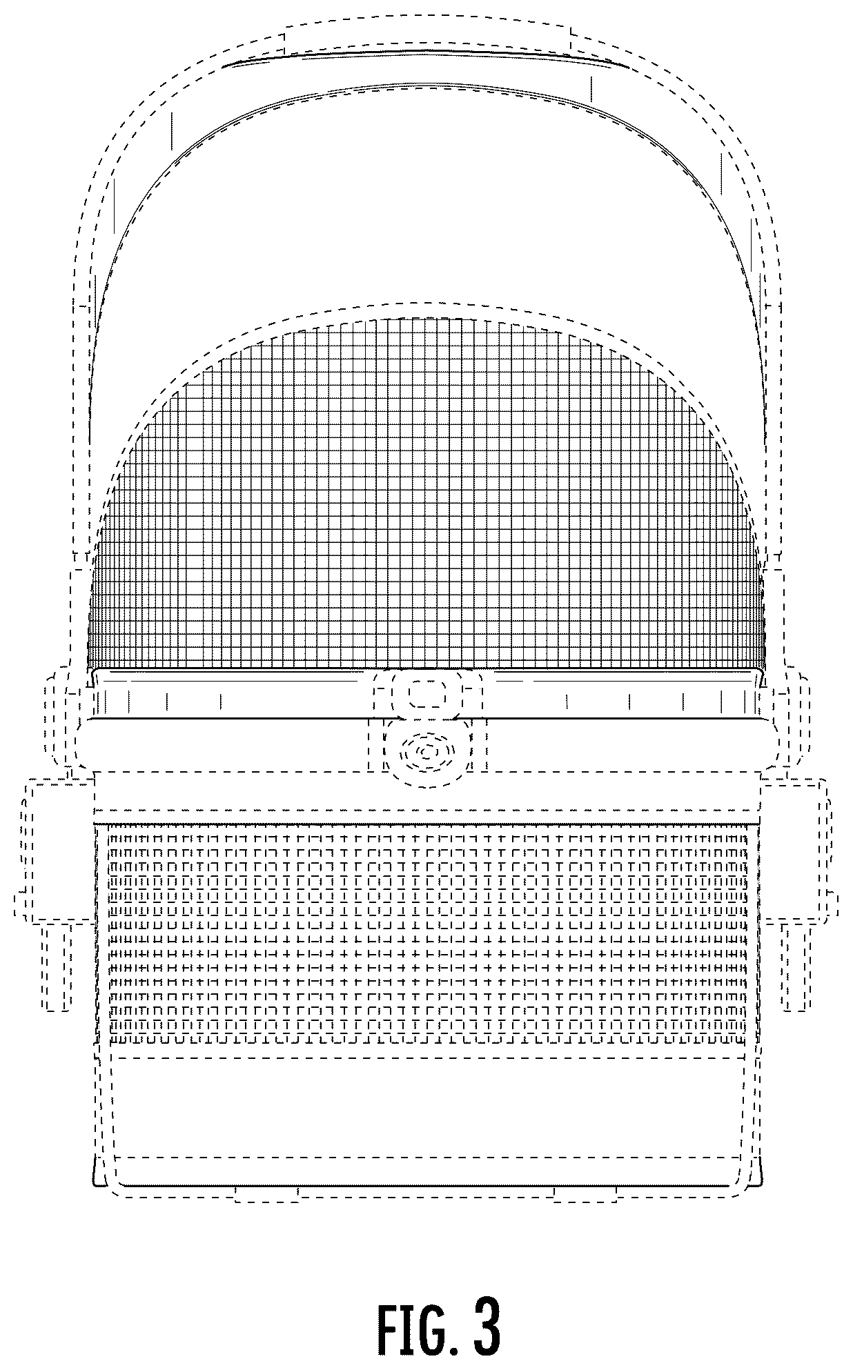 Patent USD1045239 Figure 3 – Pet carrier