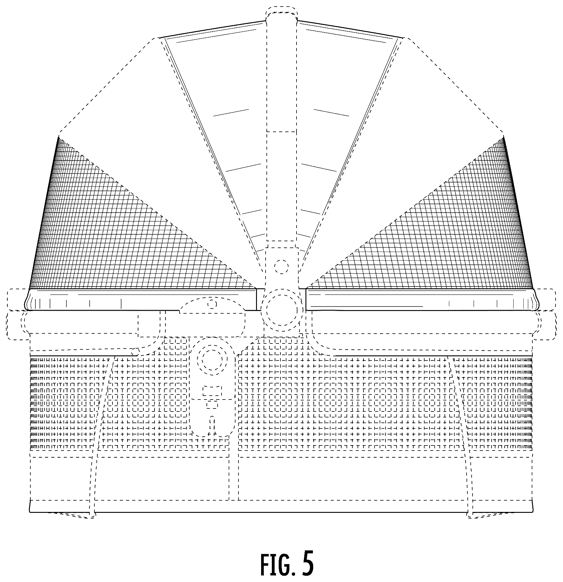 Patent USD1045239 Figure 5 – Pet carrier
