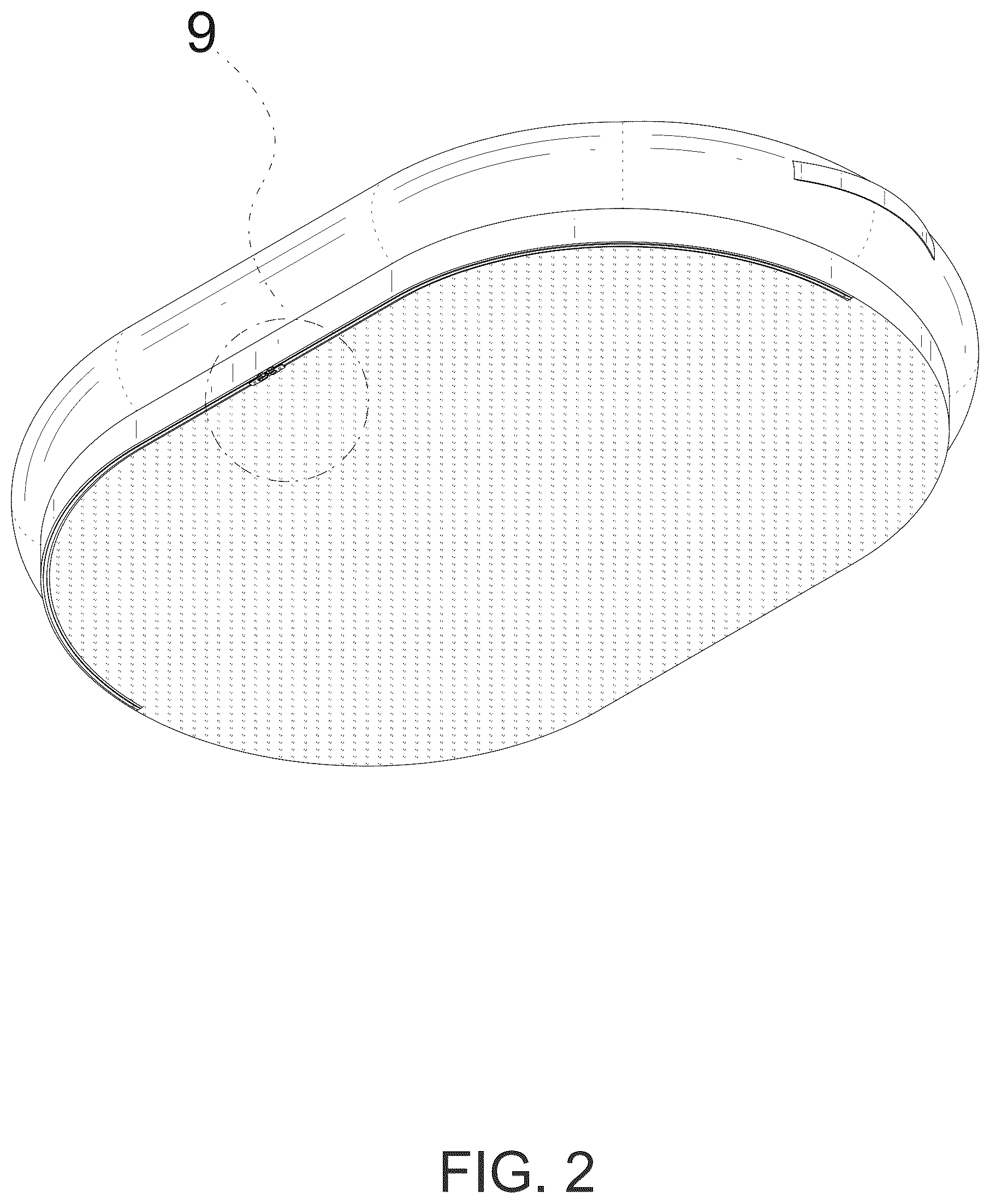 Patent USD1045240 Figure 2 – Pet bed