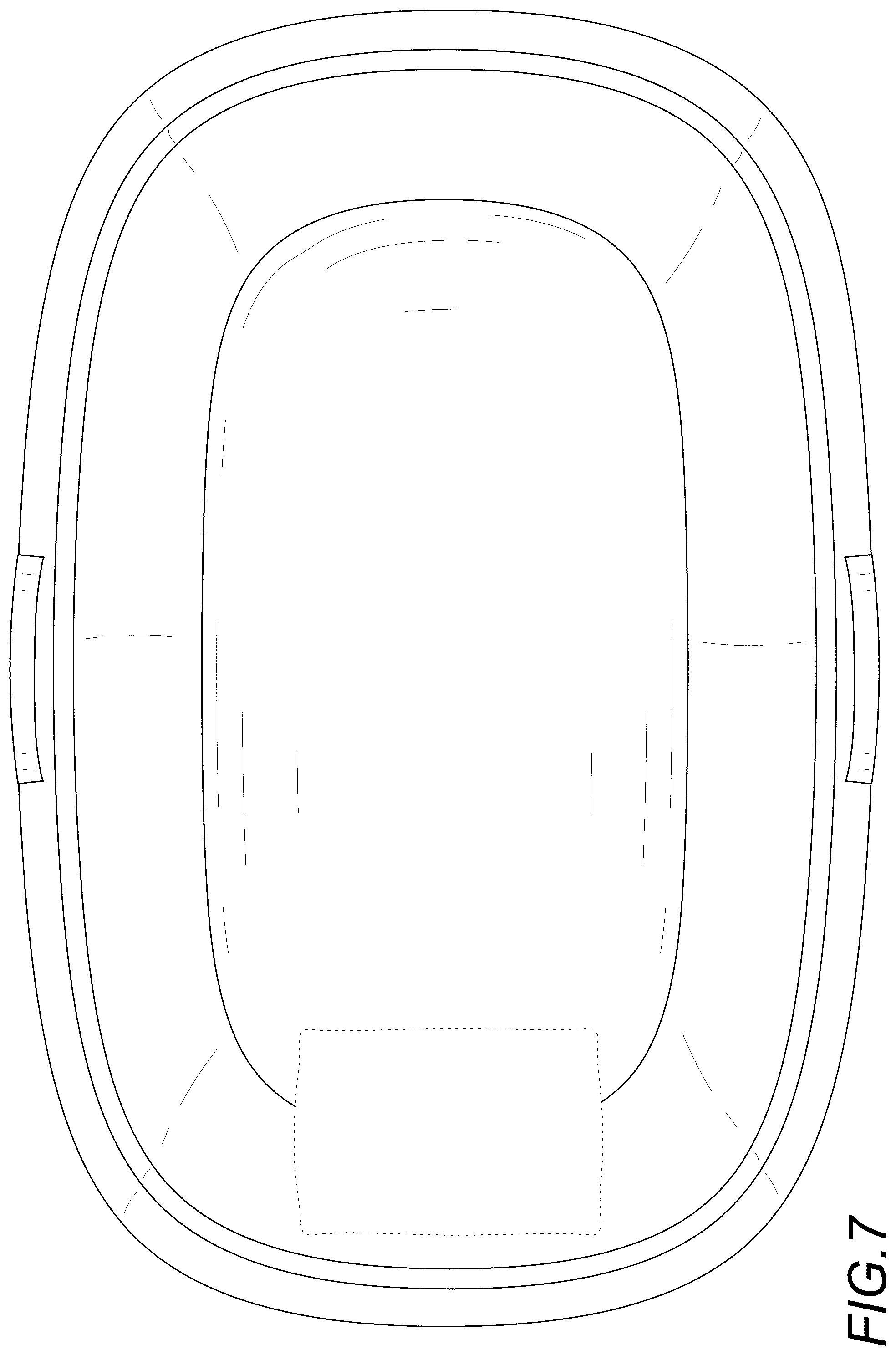Patent USD1045241 Figure 7 – Dog bed