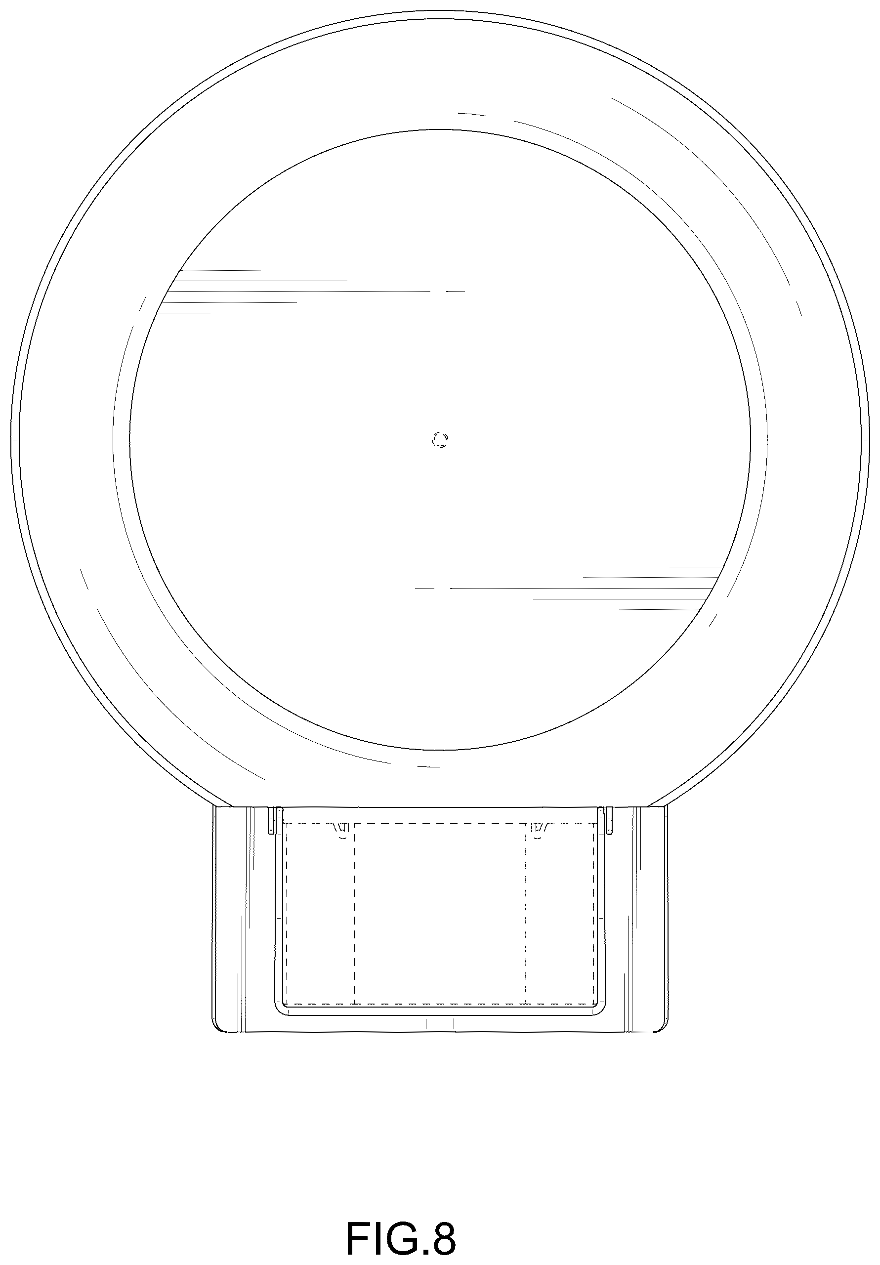 Patent USD1045243 Figure 8 – Smart bird bath